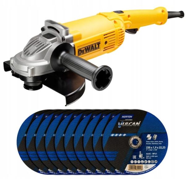 Vinkelslipere DWE492 DeWALT 230mm 2200W – bilde 1 av 2