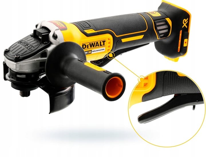 Vinkelslipere Akku 125mm 18V 2x3Ah DeWALT DCG406L2 TSTAKII - Bilde 3