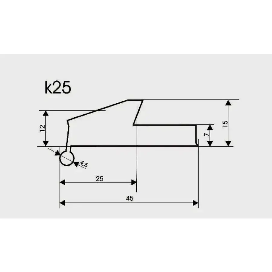Gummi skjermbreddere - 35mm – bilde 2 av 2