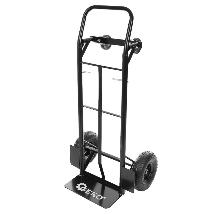Transporttralle 2-i-1 – 200 kg kapasitet – bilde 3 av 5