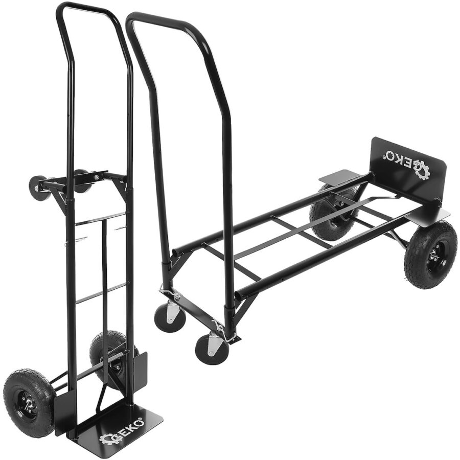 Transporttralle 2-i-1 – 200 kg kapasitet – bilde 5 av 5