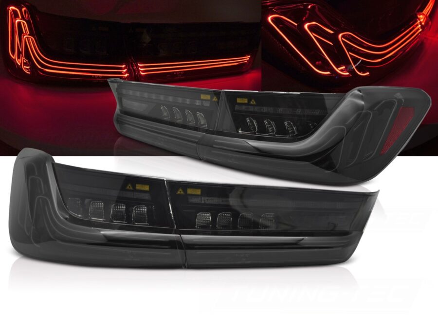 Baklykter BMW G20 19-22 LED Røykfarget – bilde 1 av 6