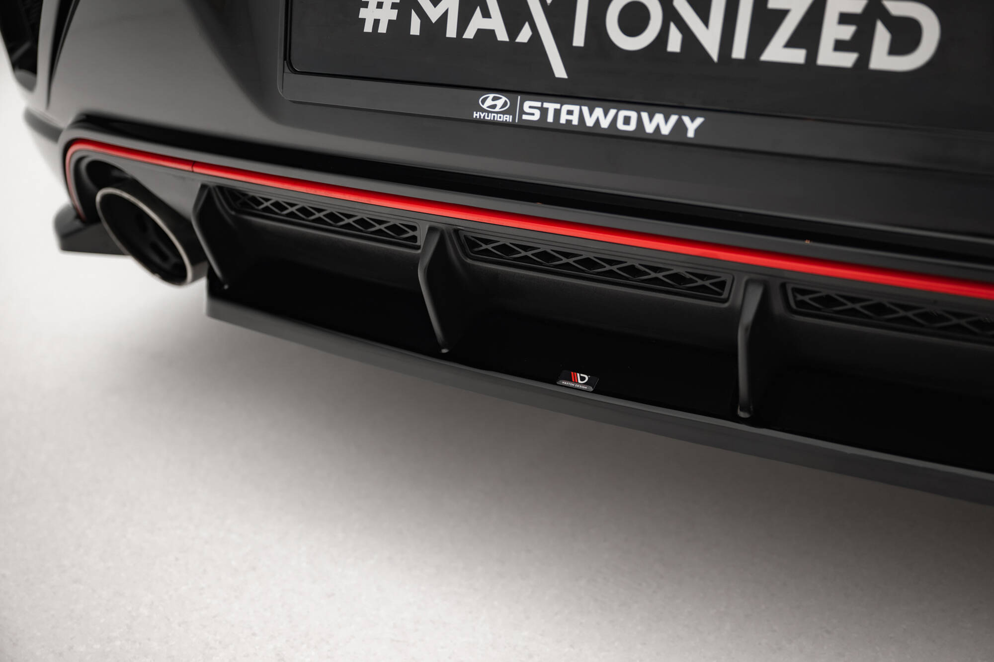 Diffuser Środkowy Hyundai Veloster N Mk2 - Bilde 3