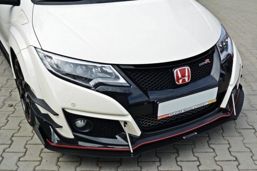 Frontleppe Racing Honda CIVic IX Type R V.2 V.2 – bilde 2 av 6