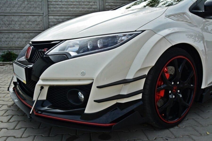 Frontleppe Racing Honda CIVic IX Type R V.2 V.2 – bilde 3 av 6
