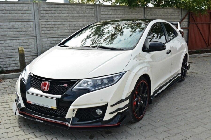 Frontleppe Racing Honda CIVic IX Type R V.2 V.2 – bilde 4 av 6