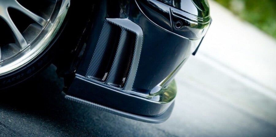 Frontleppe Mercedes CLK W209 Black (SL Black Series Look) – bilde 2 av 3
