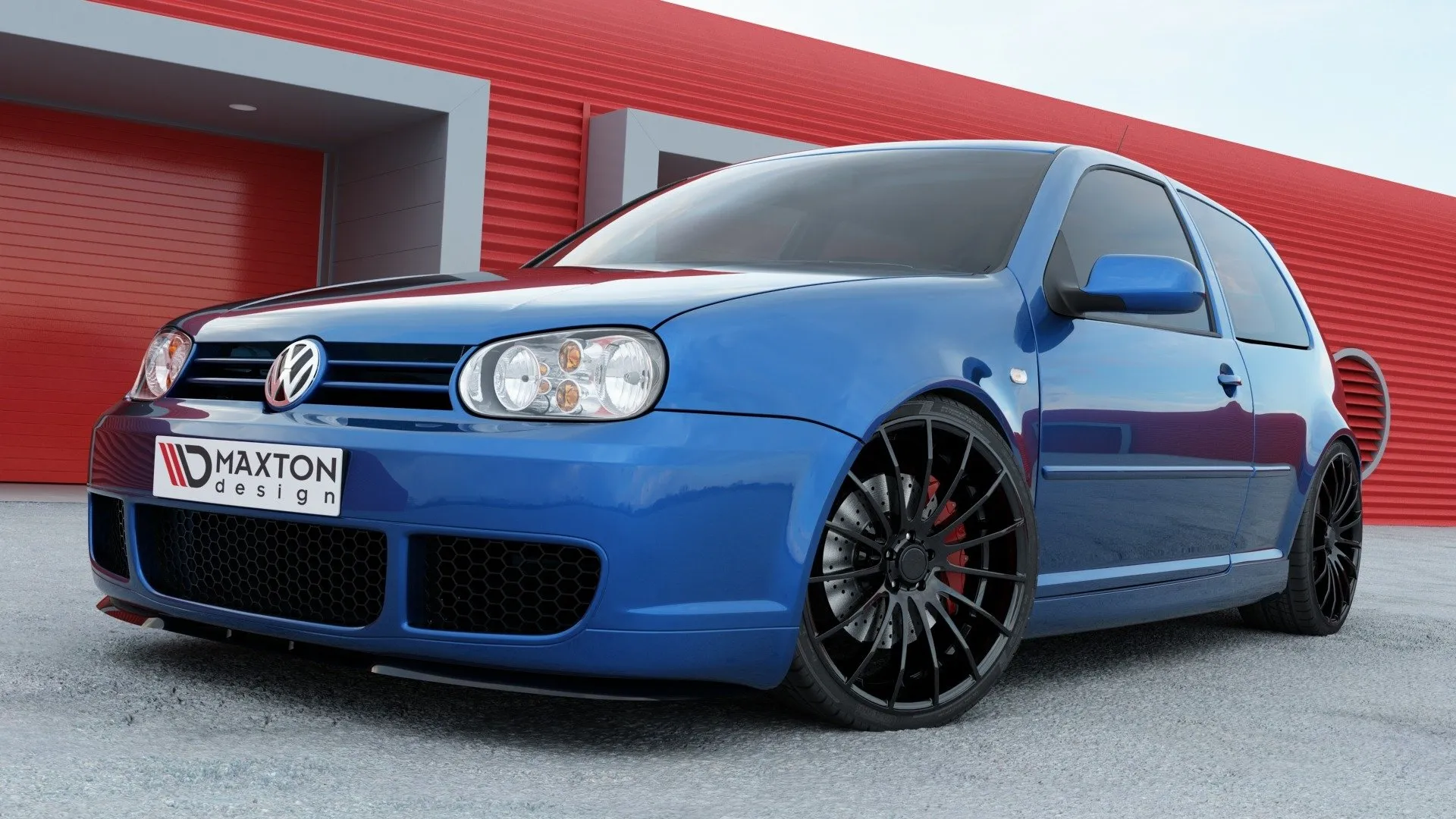 Frontleppe (Cupra Look) VW Golf IV R32 - Bilde 2