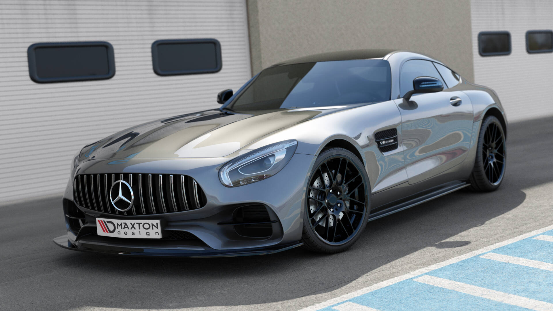 Frontleppe Mercedes-AMG GT S C190 Facelift