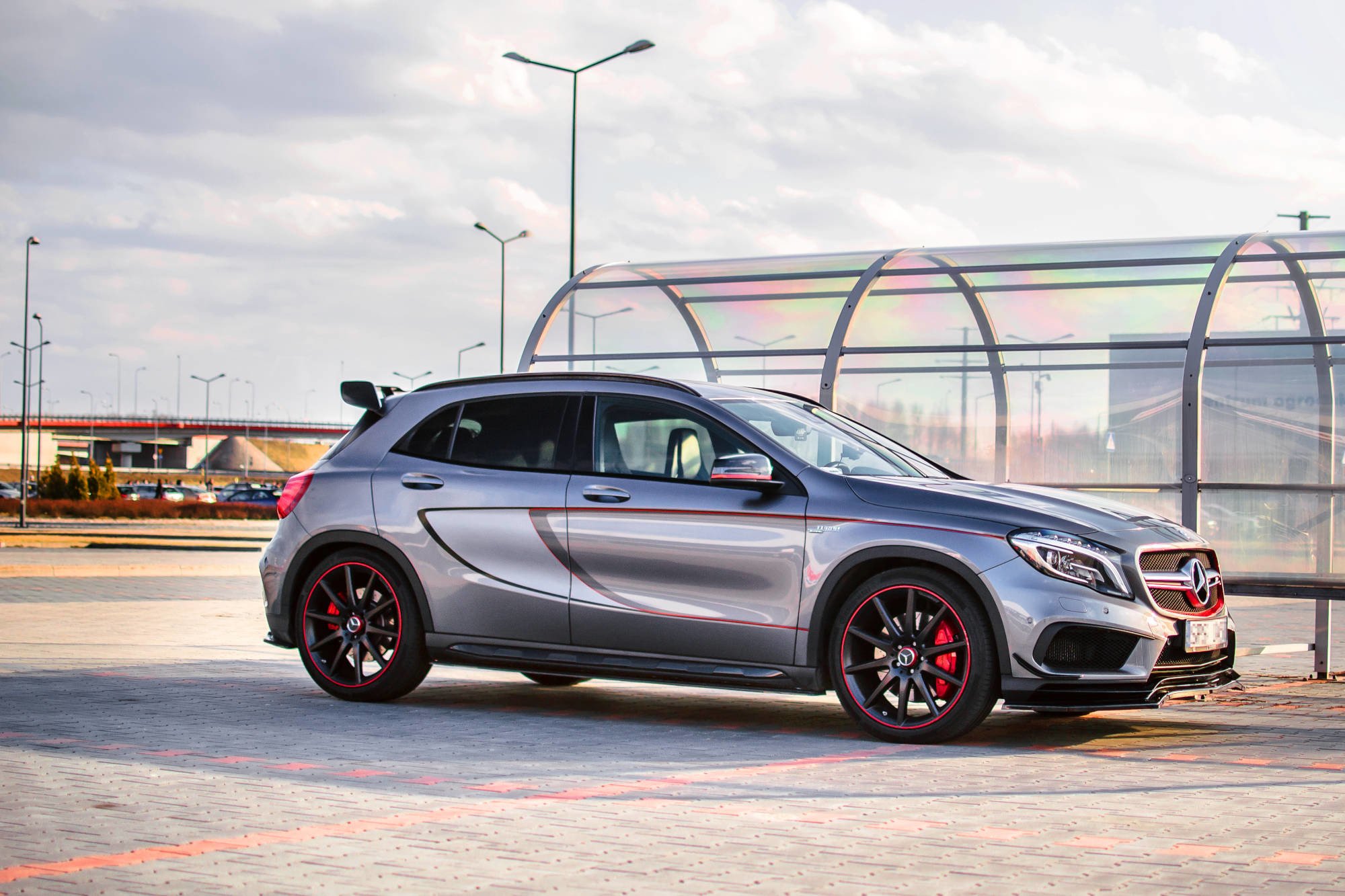 Frontleppe Mercedes-Benz GLA 45 AMG - Bilde 4