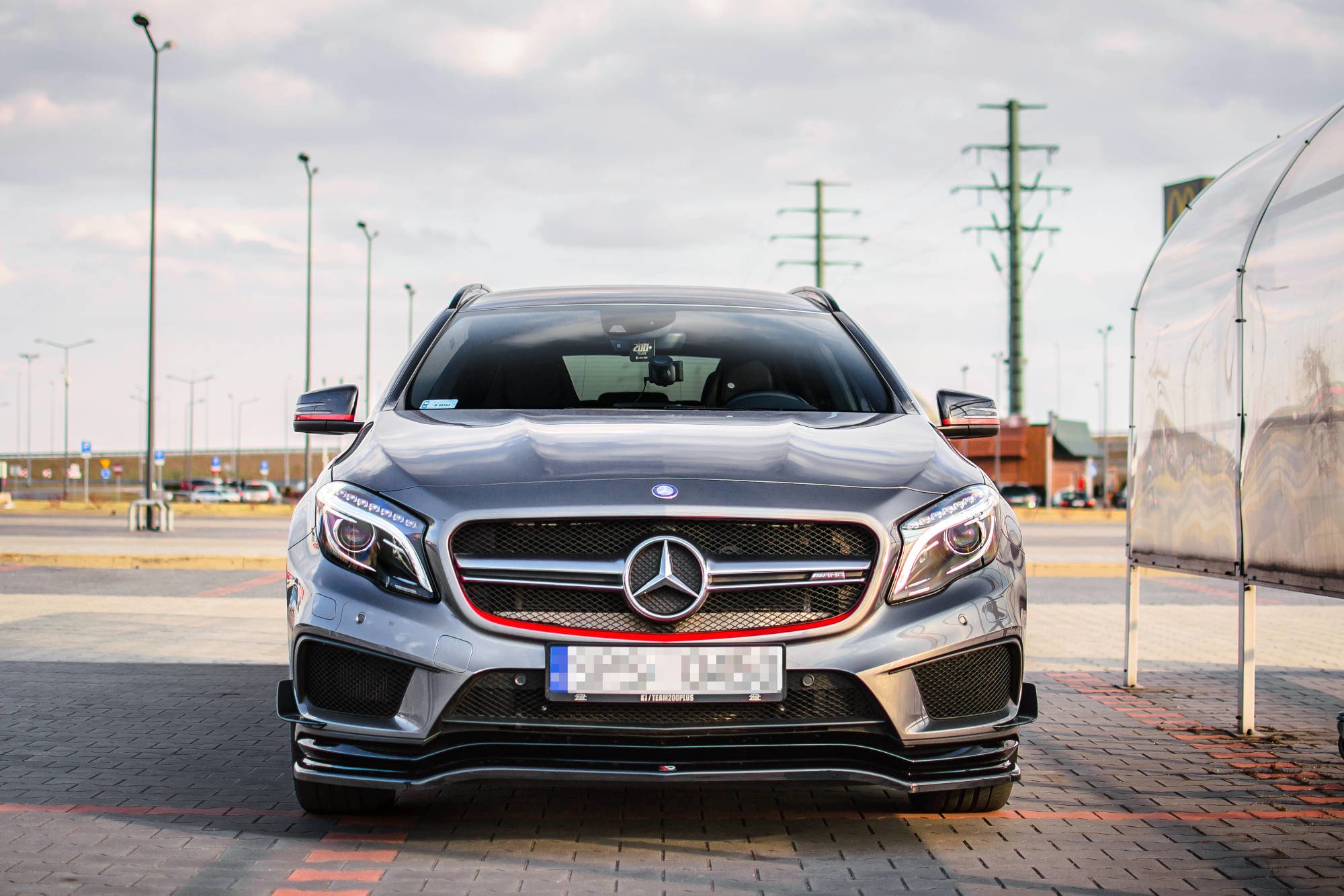 Frontleppe Mercedes-Benz GLA 45 AMG