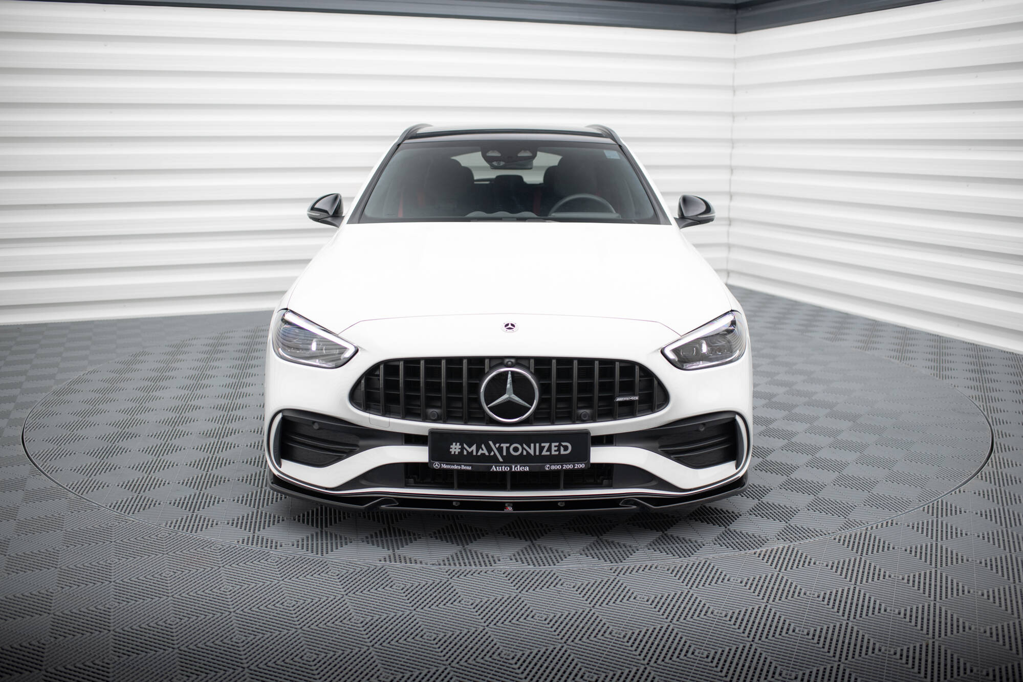 Frontleppe V.1 Mercedes-Benz C AMG-Line / 43 AMG W206 - Bilde 5