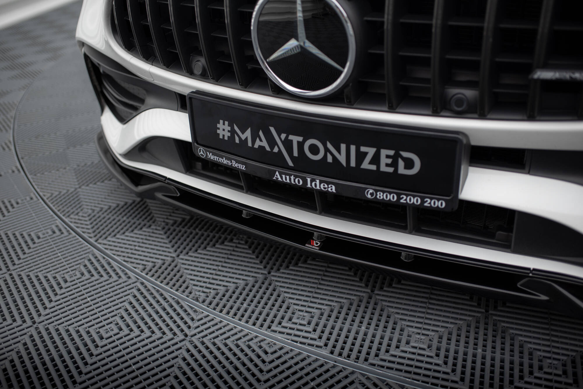 Frontleppe V.1 Mercedes-Benz C AMG-Line / 43 AMG W206 - Bilde 4