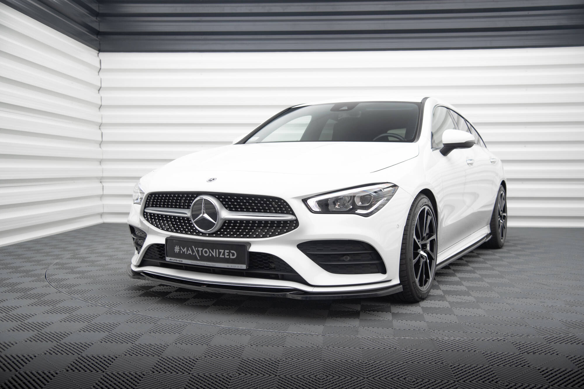 Frontleppe V.1 Mercedes-Benz CLA A35 AMG / AMG-Line C118