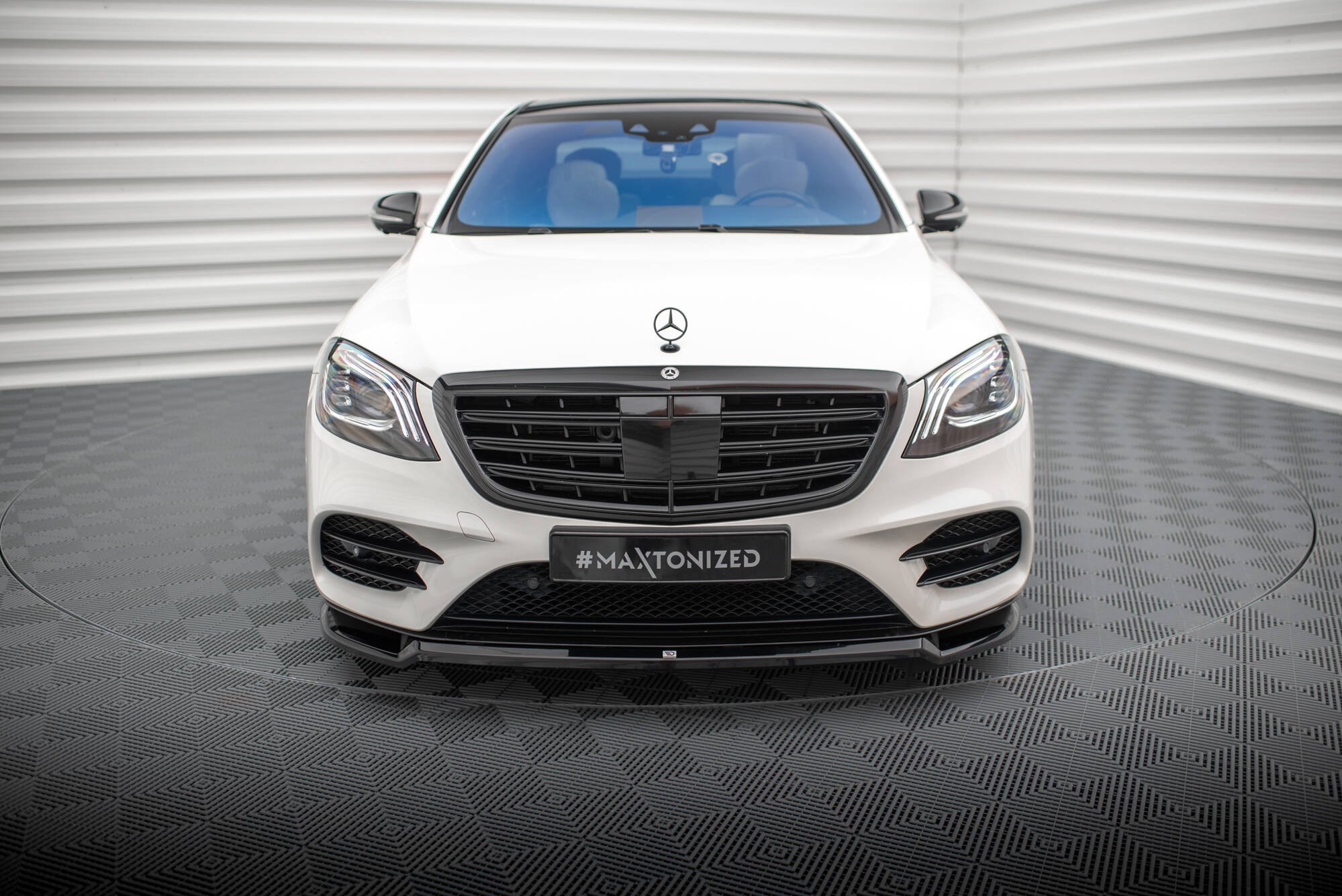 Frontleppe V.1 Mercedes-Benz S AMG-Line W222 Facelift - Bilde 2