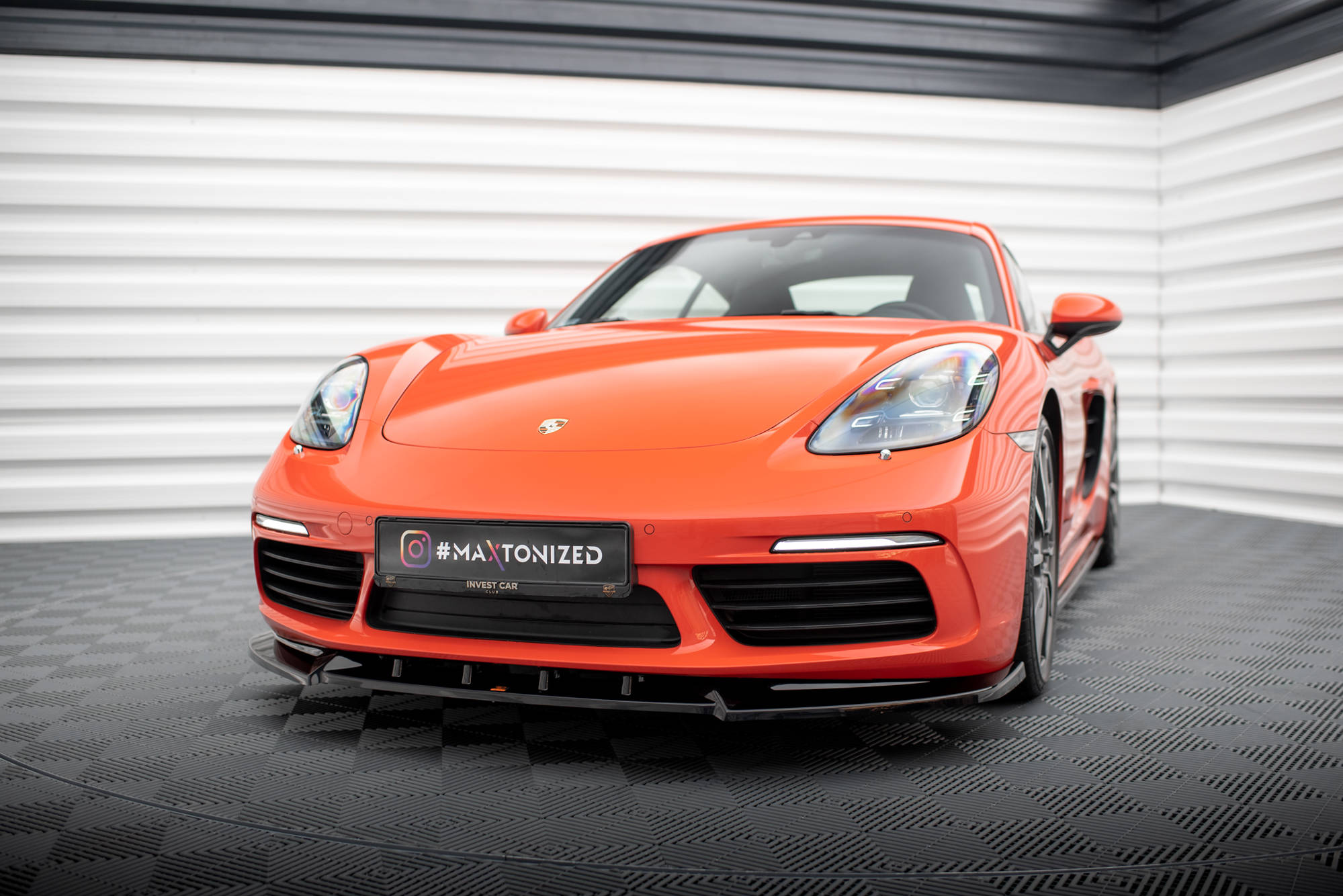 Frontleppe V.1 Porsche 718 Cayman 982c