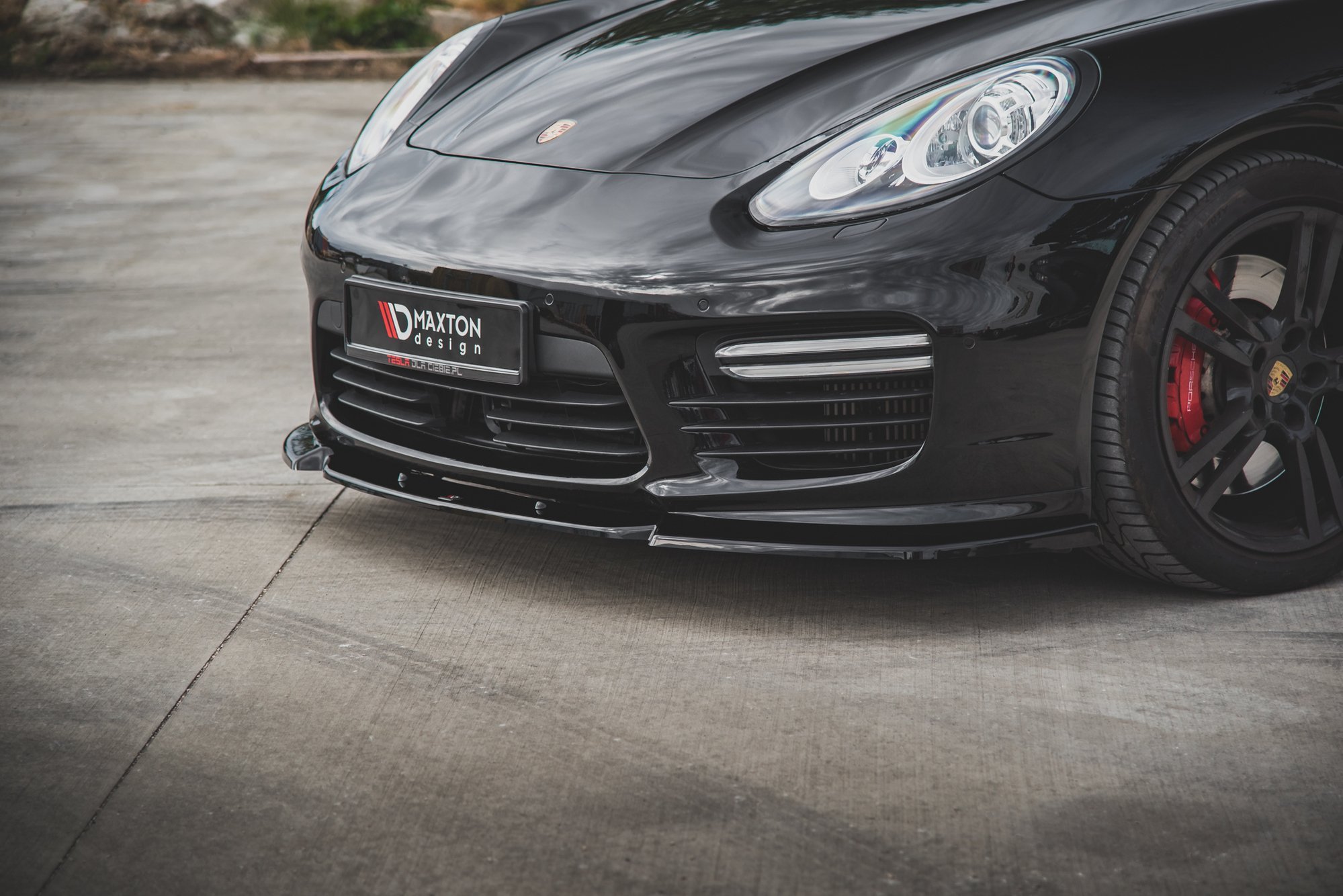 Frontleppe V.1 Porsche Panamera Turbo 970 Facelift - Bilde 3