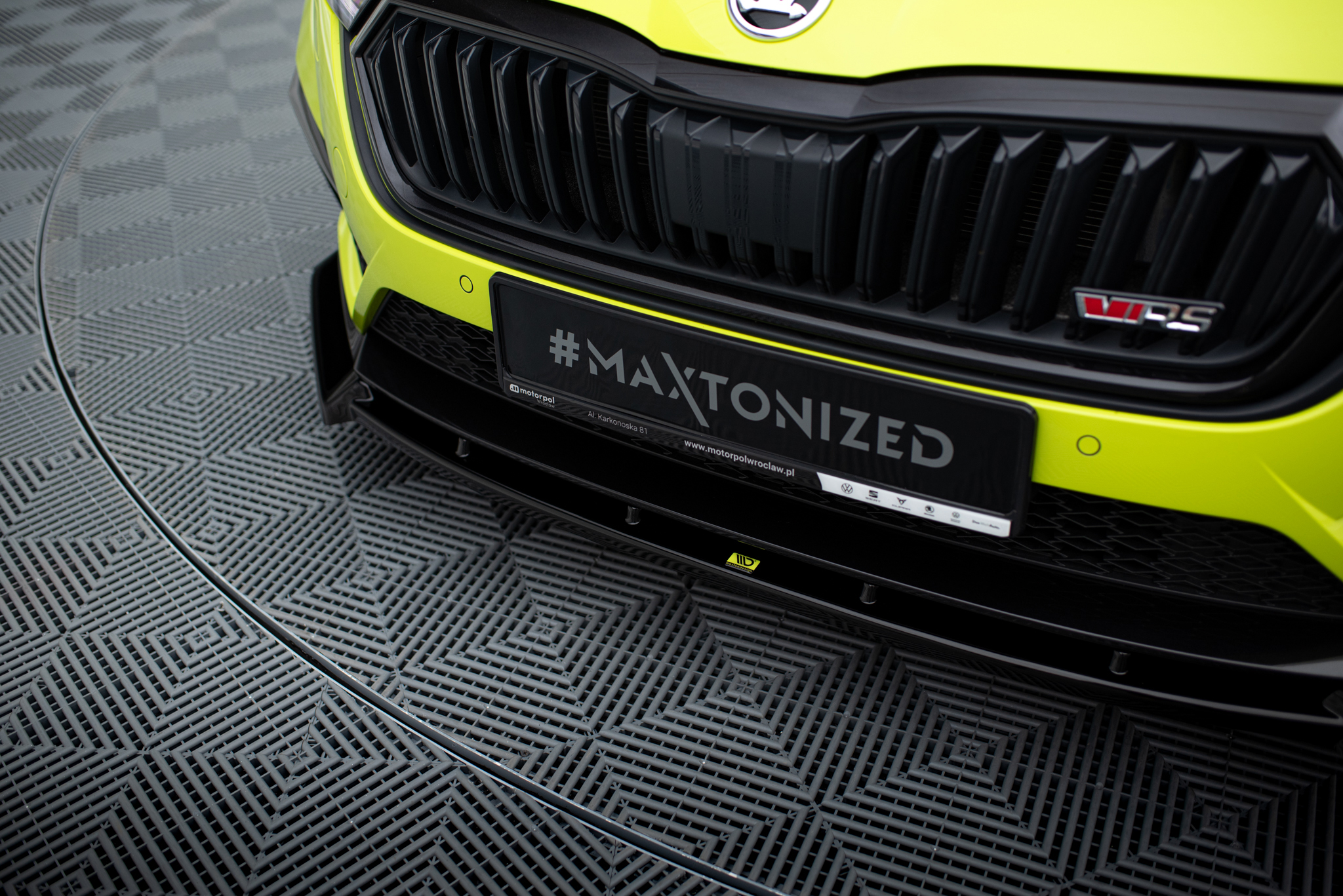 Frontleppe V.1 Skoda Octavia RS Mk4 - Bilde 3