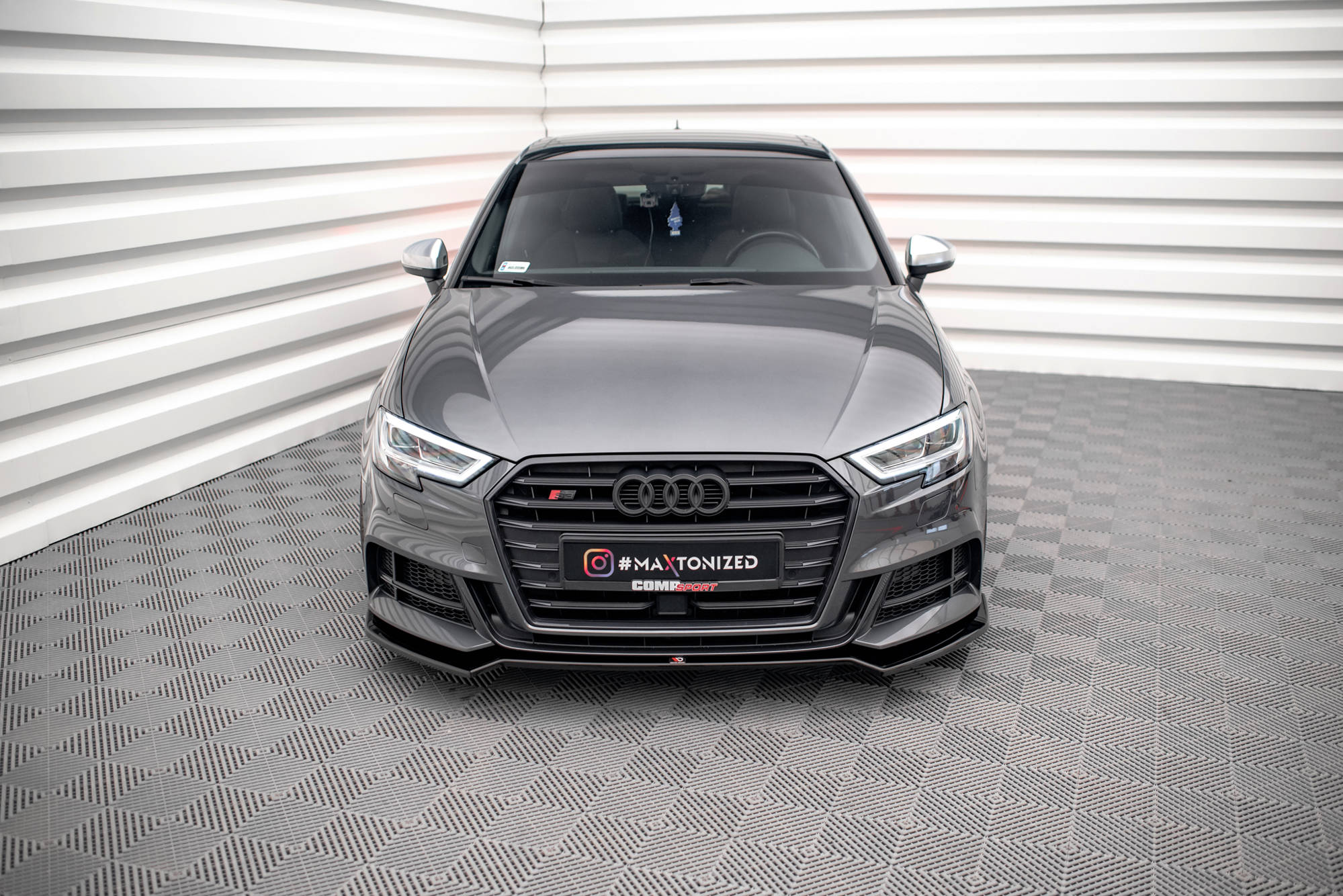 Frontleppe V.2 Audi S3 / A3 S-Line Sportback 8V Facelift - Bilde 2