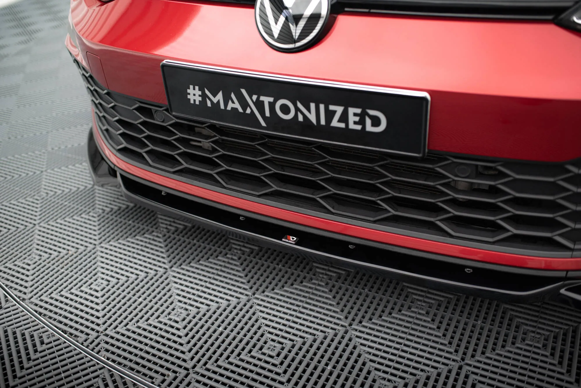 Frontleppe V.2 Med Flaps Volkswagen Golf GTI / GTE / GTD / R-Line Mk8 - Bilde 3