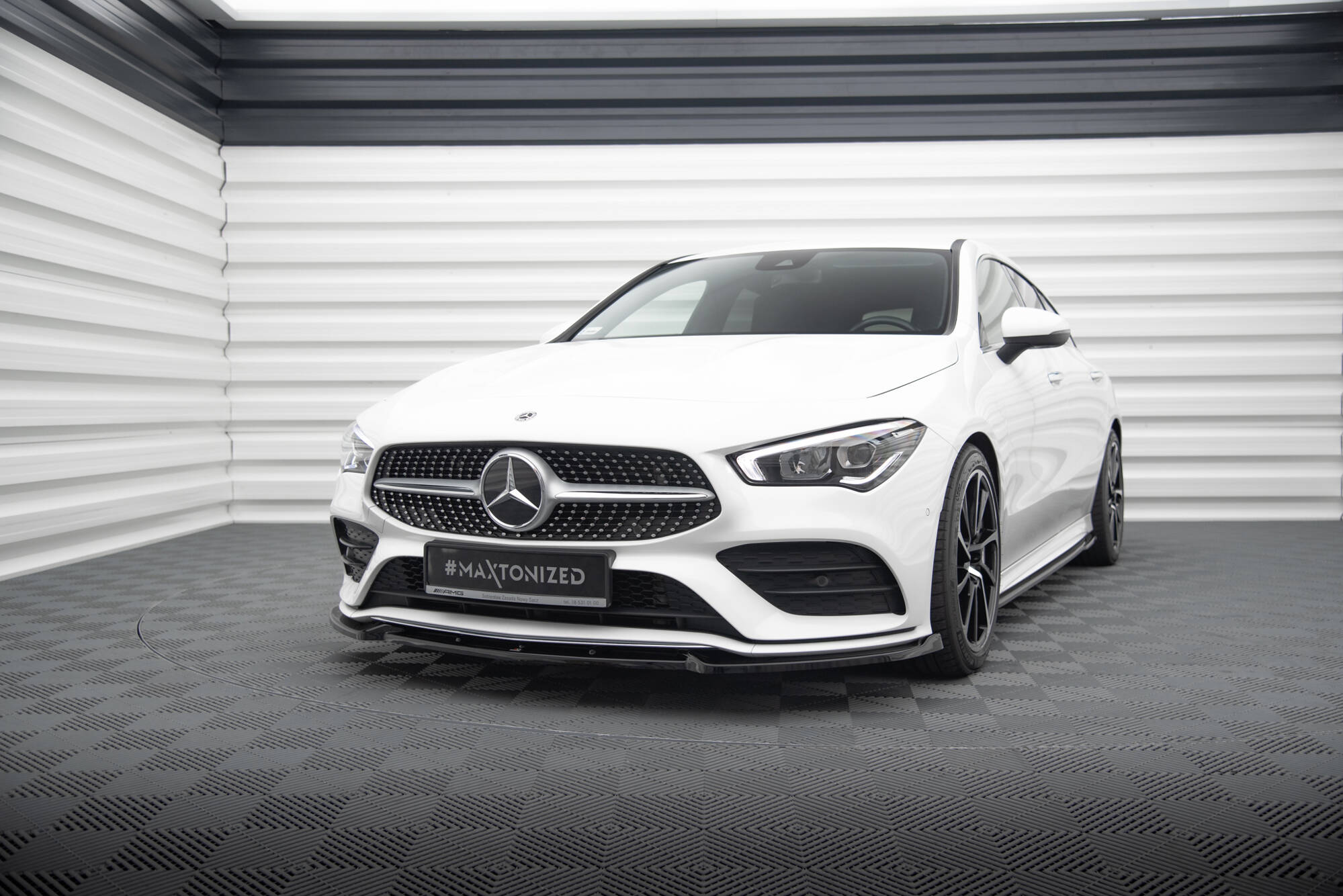 Frontleppe V.2 Mercedes-Benz CLA A35 AMG / AMG-Line C118