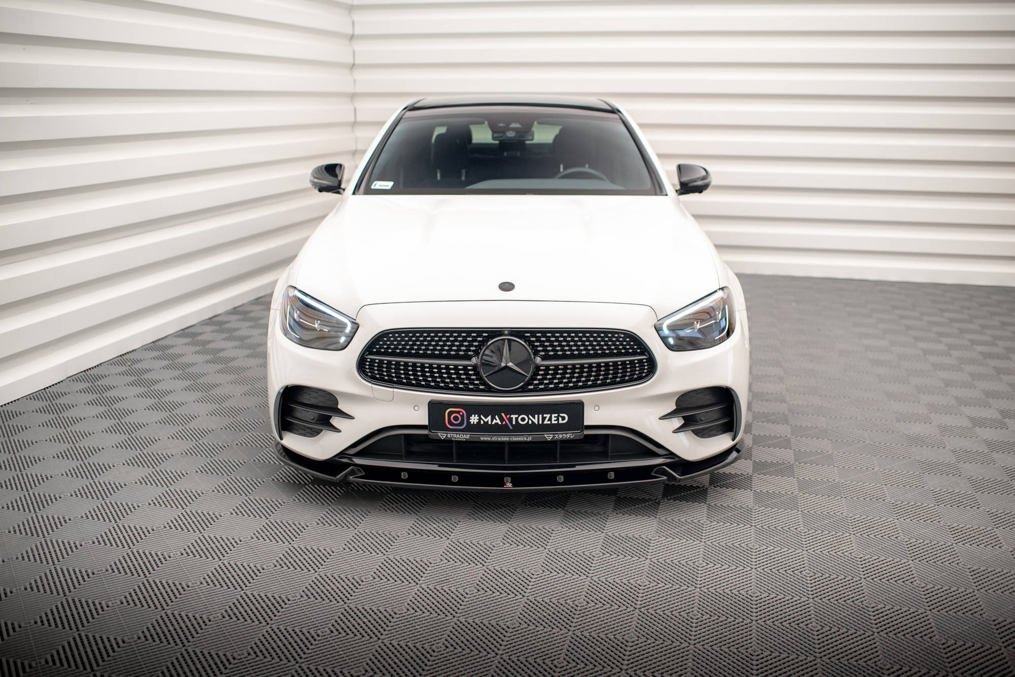 Frontleppe V.2 Mercedes-Benz E AMG-Line W213 Facelift - Bilde 2