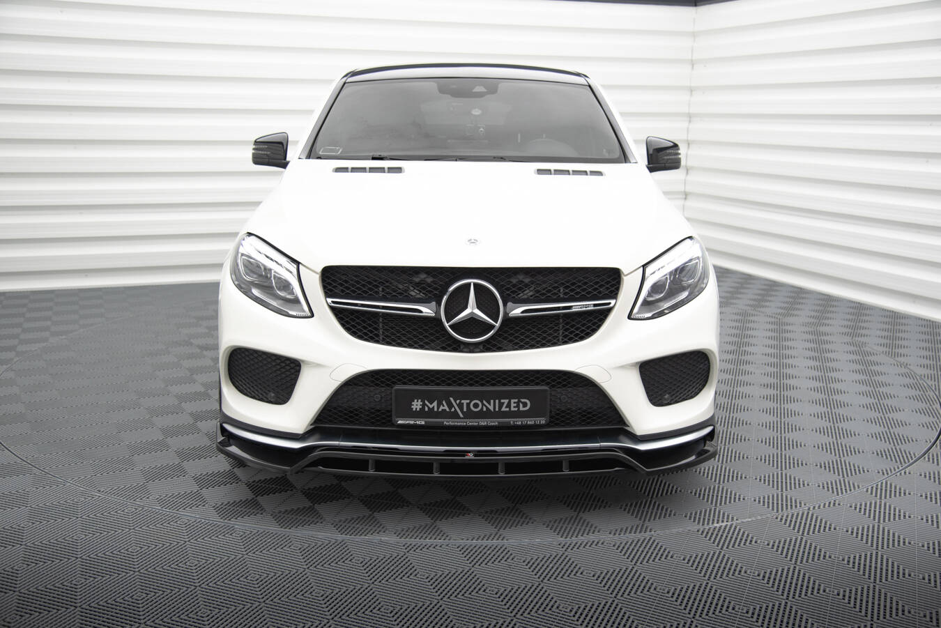 Frontleppe V.2 Mercedes-Benz GLE Coupe 43 AMG / AMG-Line C292 - Bilde 2