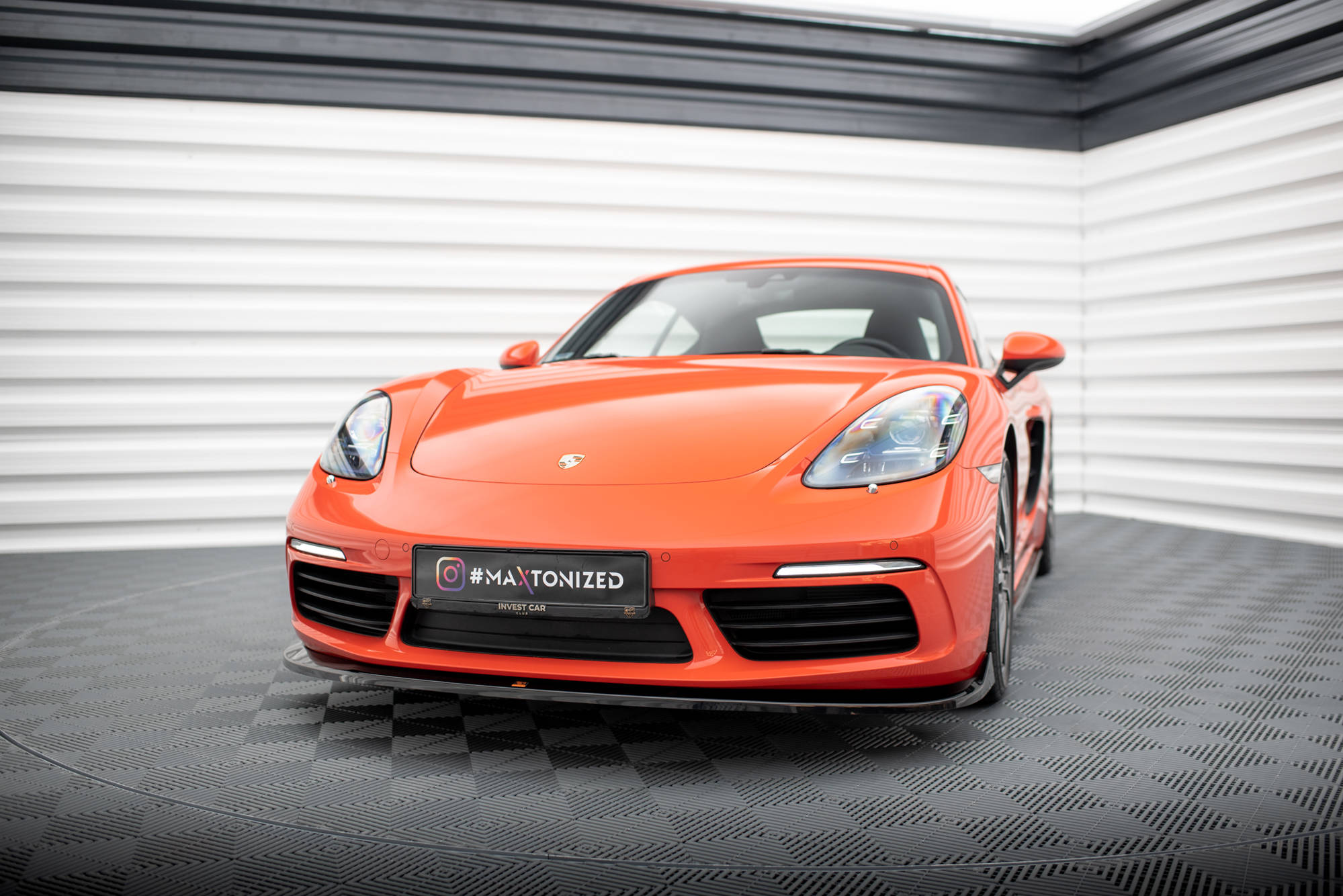 Frontleppe V.2 Porsche 718 Cayman 982c