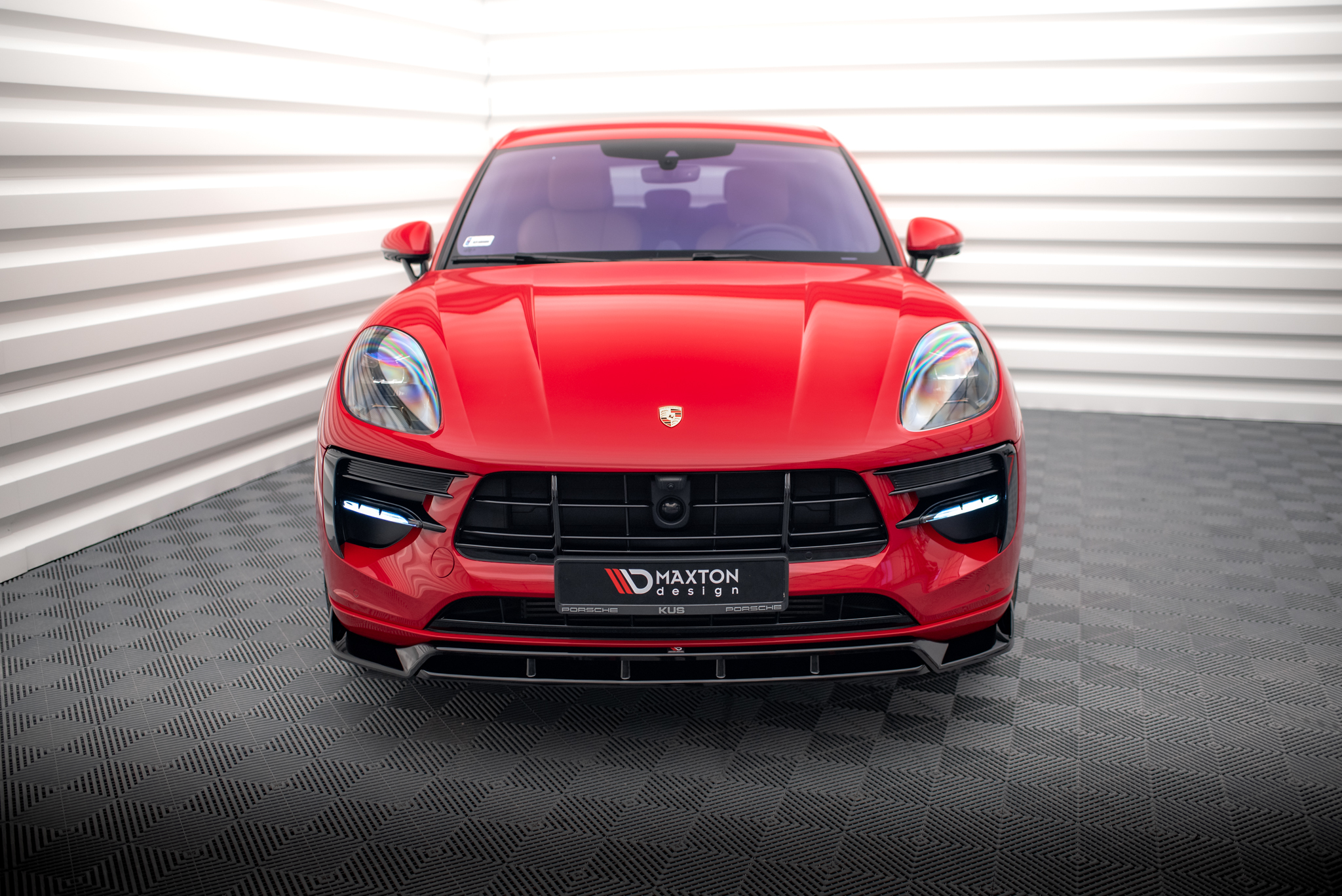 Frontleppe V.2 Porsche Macan GTS / Sport Design Mk1 Facelift - Bilde 2