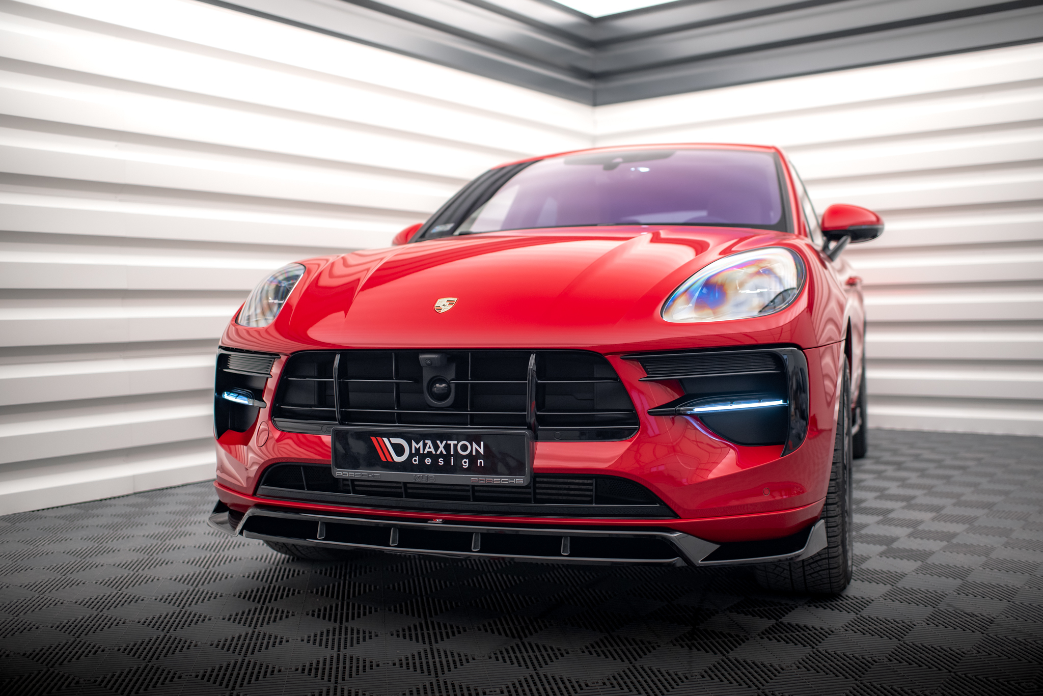 Frontleppe V.2 Porsche Macan GTS / Sport Design Mk1 Facelift