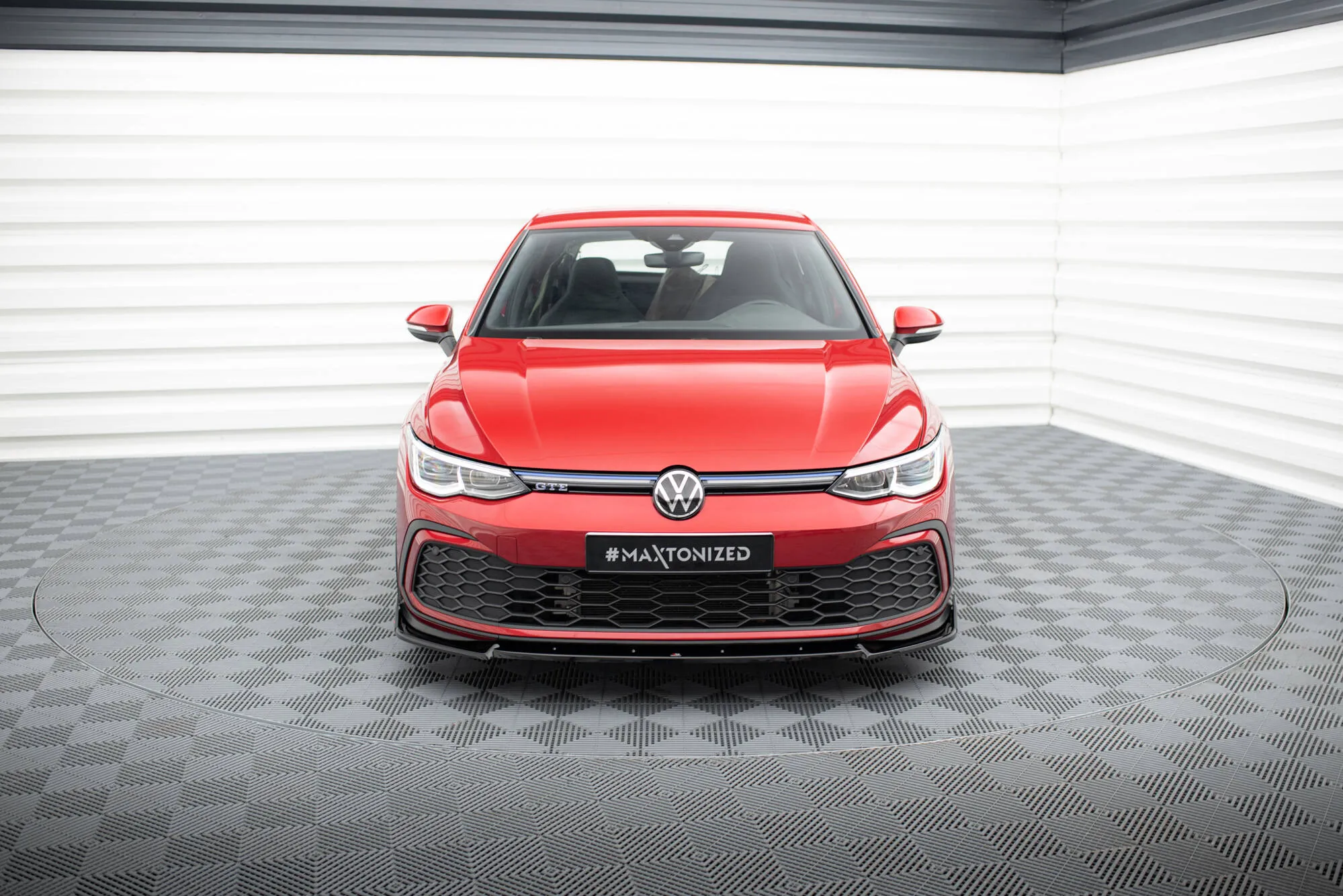 Frontleppe V.3 Med Flaps Volkswagen Golf GTI / GTE / GTD / R-Line Mk8 - Bilde 2