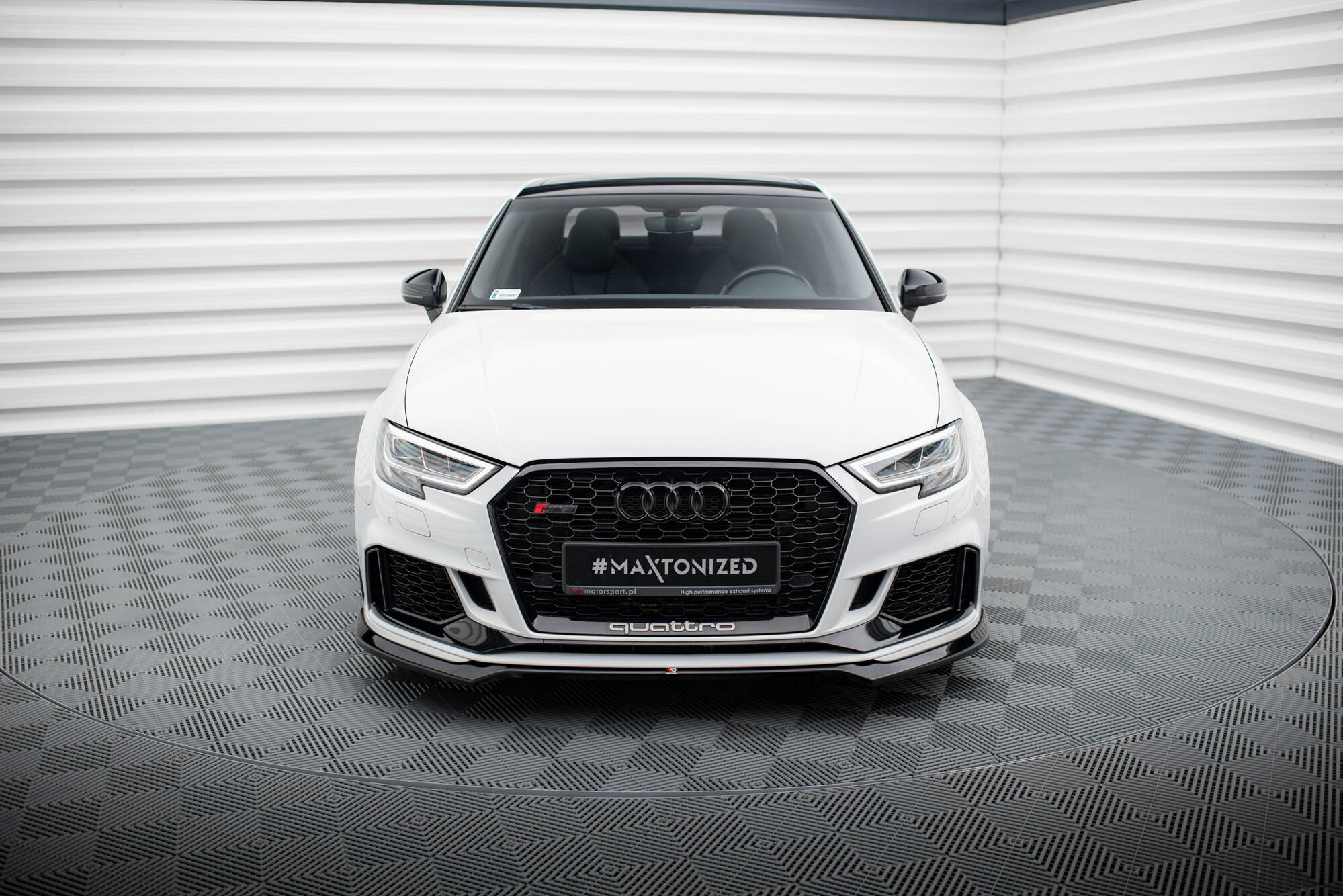 Frontleppe V.5 Audi RS3 Sedan 8V Facelift - Bilde 2