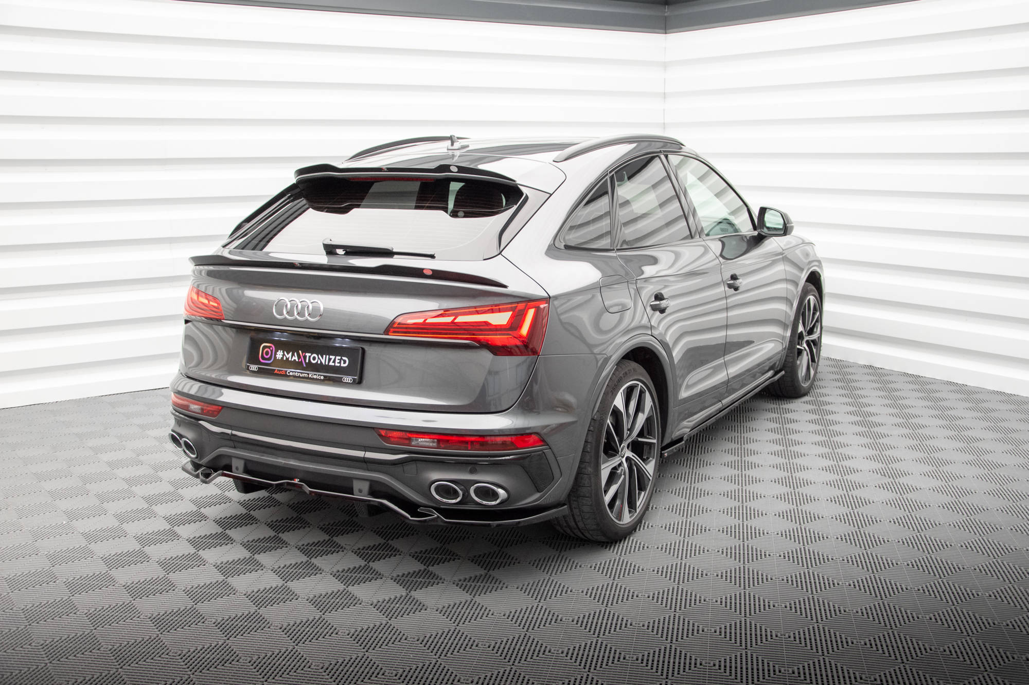 Nedre spoiler Audi SQ5 / Q5 S-Line Sportback Mk2 Facelift - Bilde 2