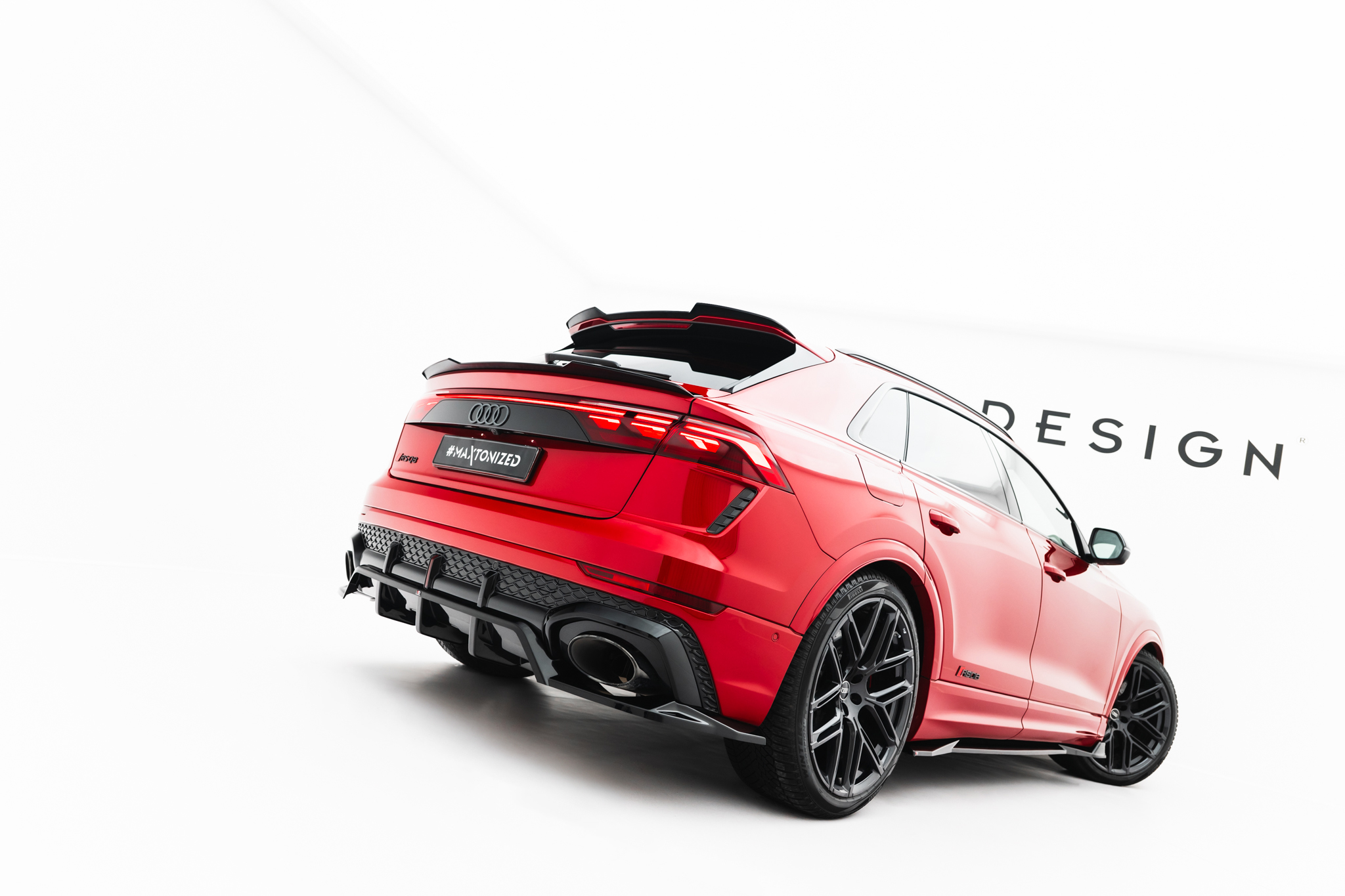 Nedre spoiler V.2 Audi RSQ8 Mk1 Facelift - Bilde 3