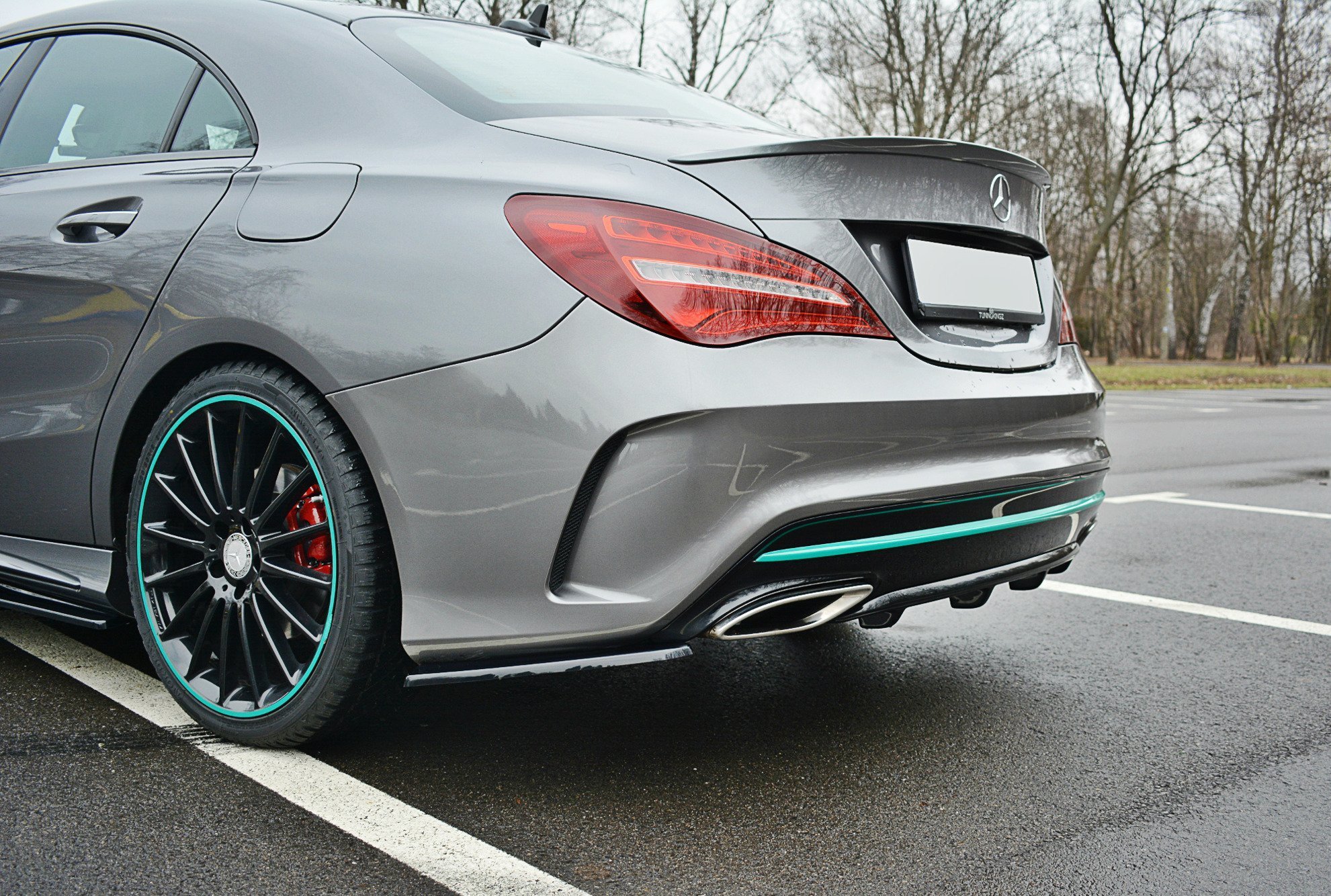 Diffuser MERCEDES-BENZ CLA C117 AMG-LINE FACELIFT - Bilde 3