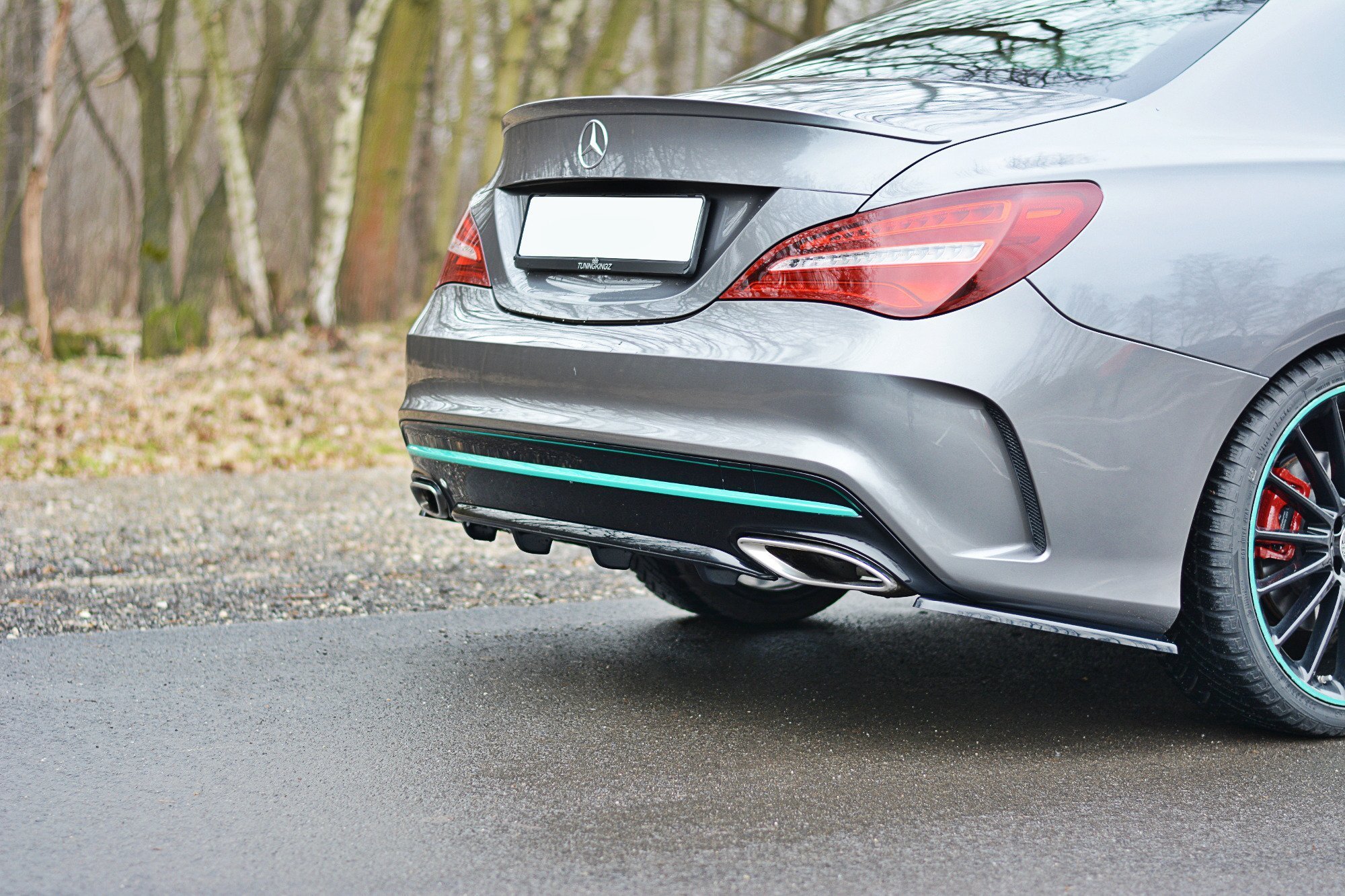 Diffuser MERCEDES-BENZ CLA C117 AMG-LINE FACELIFT