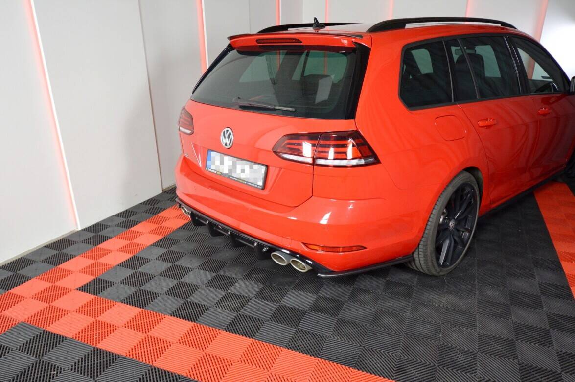 Diffuser Volkswagen Golf R Variant Mk7 Facelift - Bilde 3