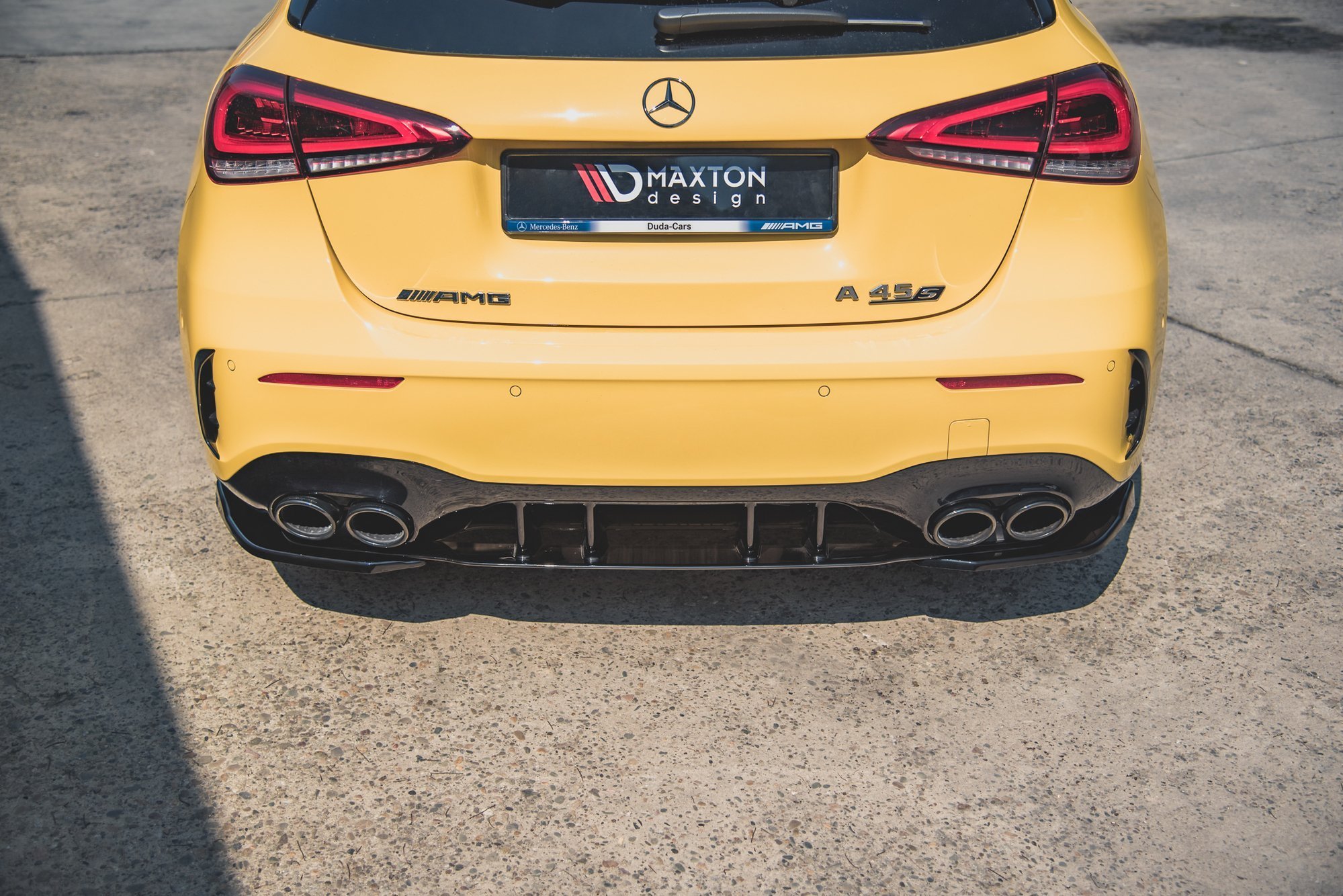 Bakre Flaps Mercedes-AMG A 45 S Aero Pack W177 - Bilde 3