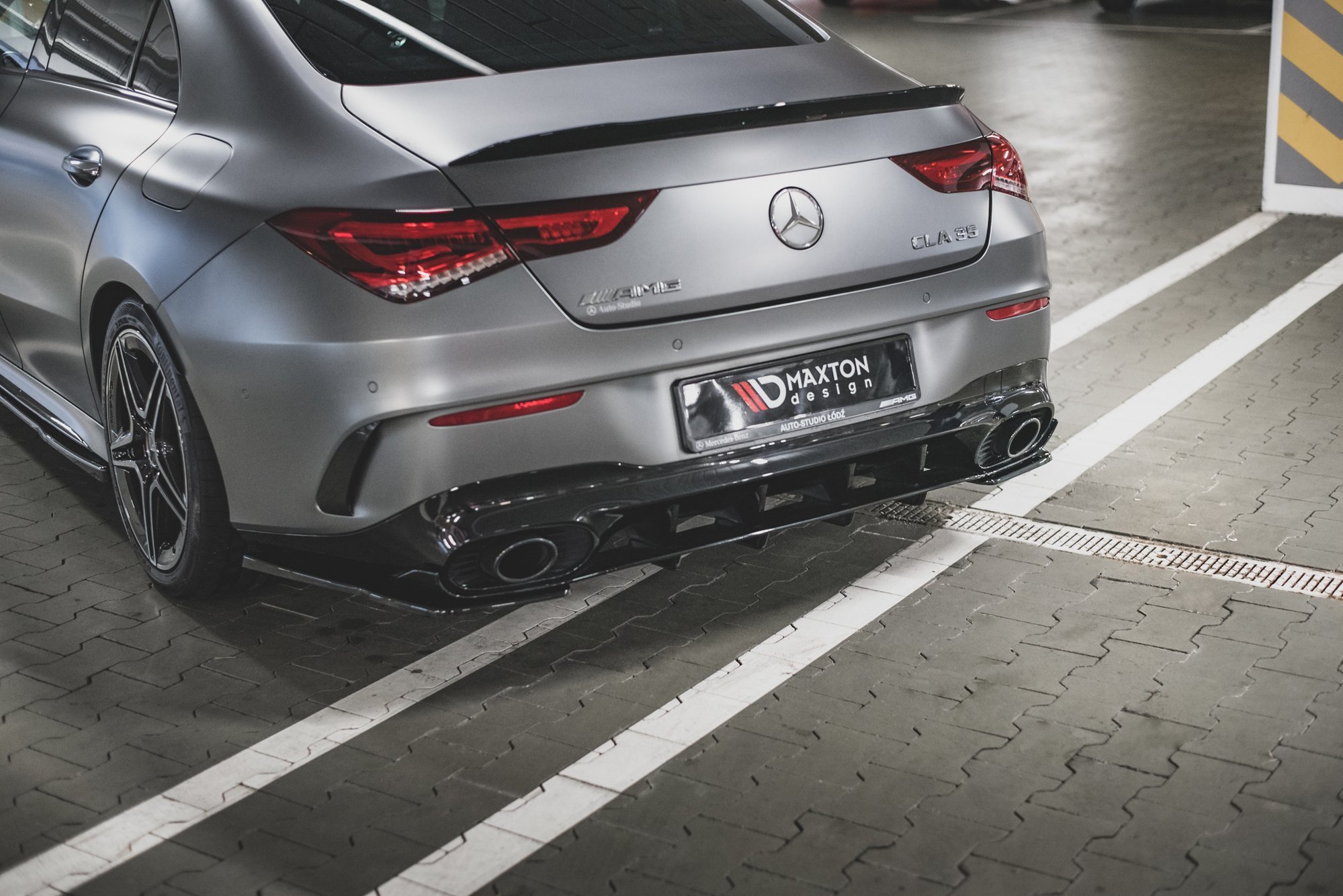 Bakre Flaps Mercedes-AMG CLA 35 Aero / 45 Aero C118 - Bilde 3