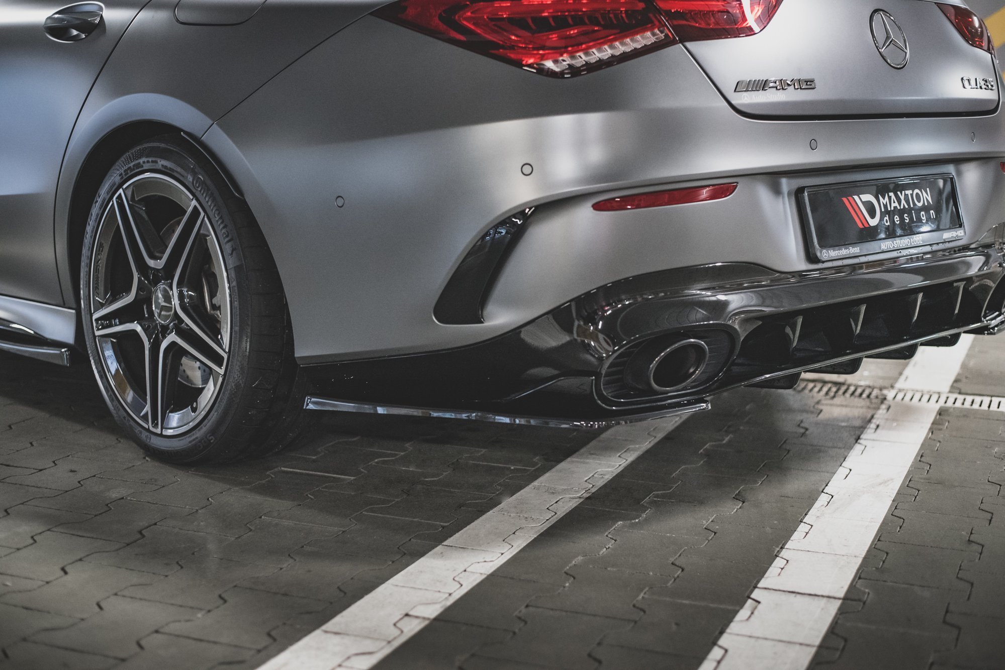 Bakre Flaps Mercedes-AMG CLA 35 Aero / 45 Aero C118 - Bilde 4