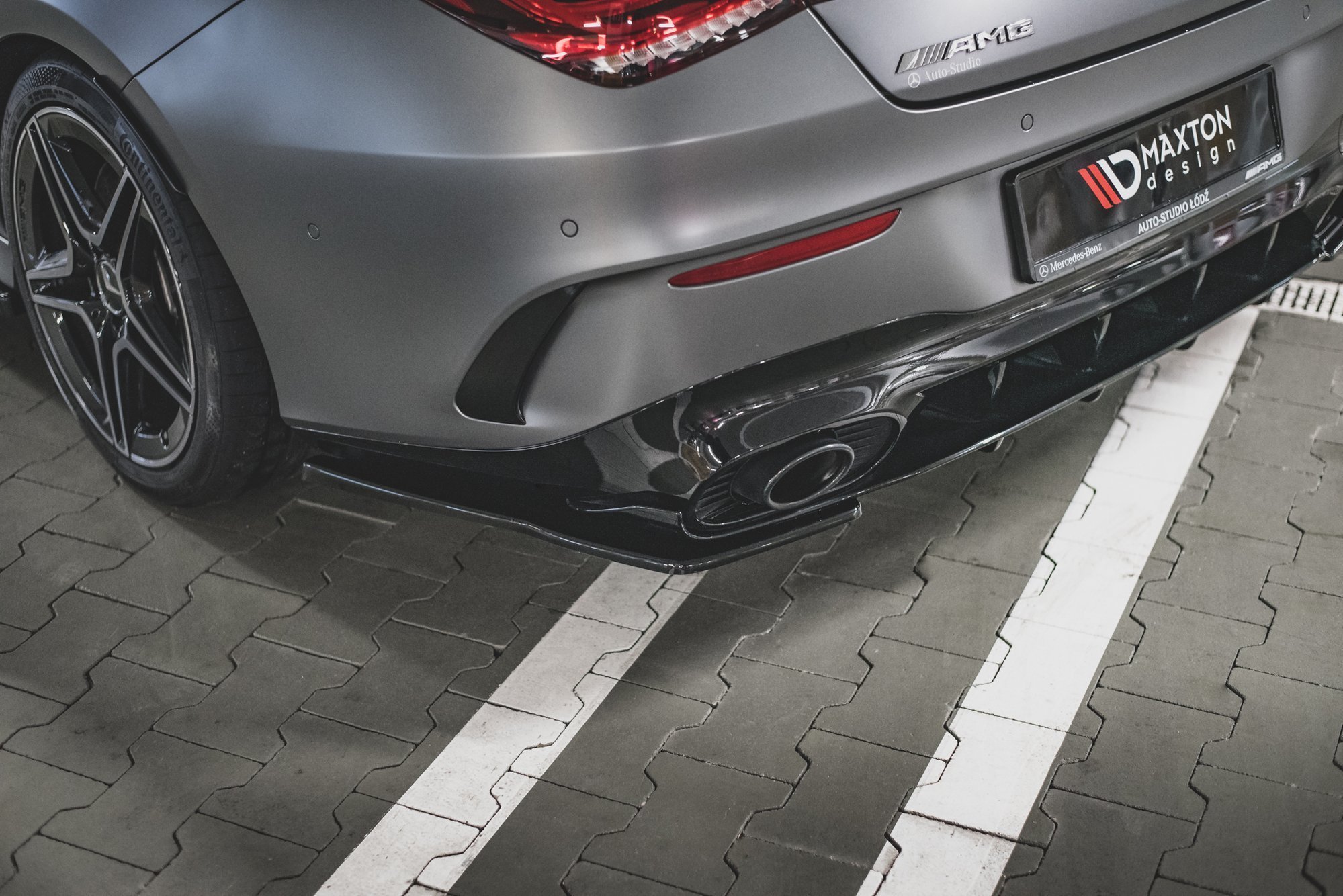 Bakre Flaps Mercedes-AMG CLA 35 Aero / 45 Aero C118 - Bilde 5