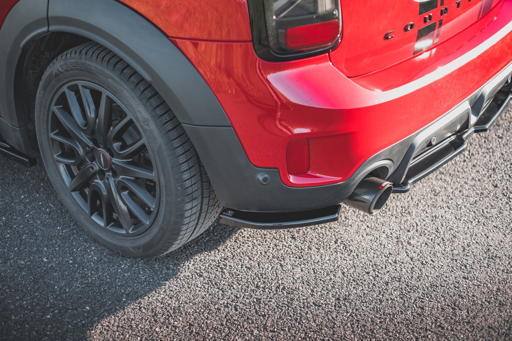 Bakre Flaps Mini Countryman Mk2 F60 JCW
