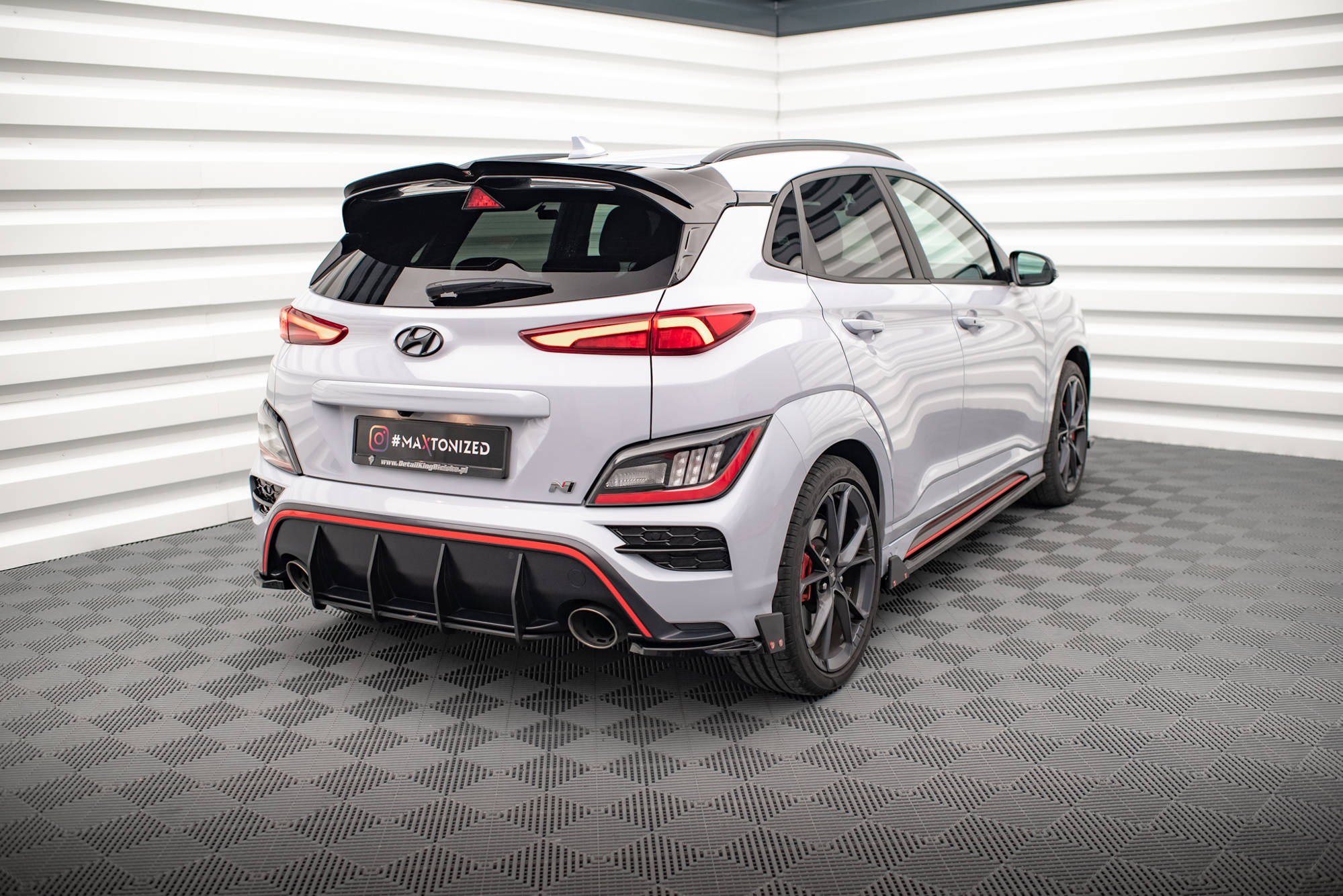 Bakre Flaps V.1 Med Flaps Hyundai Kona N Mk1 - Bilde 2