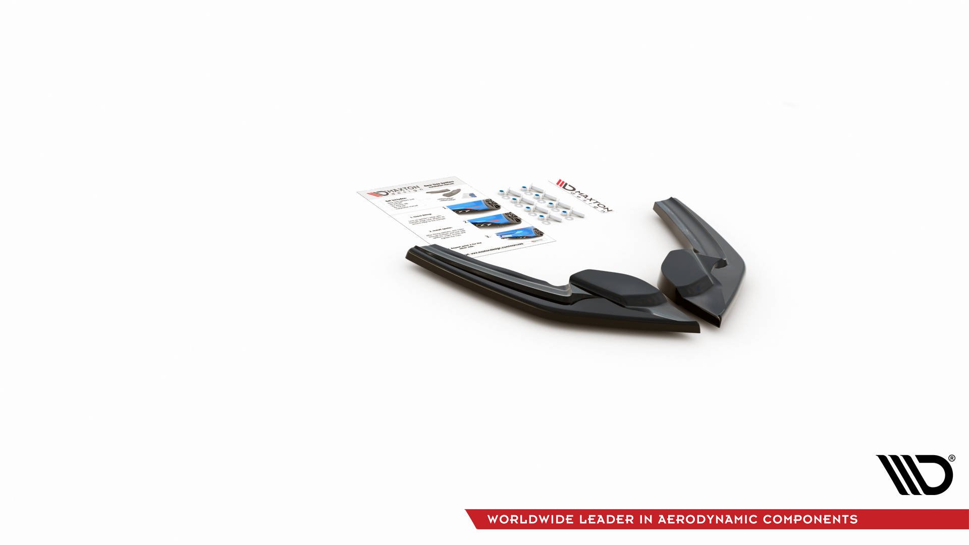 Bakre Flaps V.2 (Med splitter V.1) BMW M135i F20 - Bilde 6