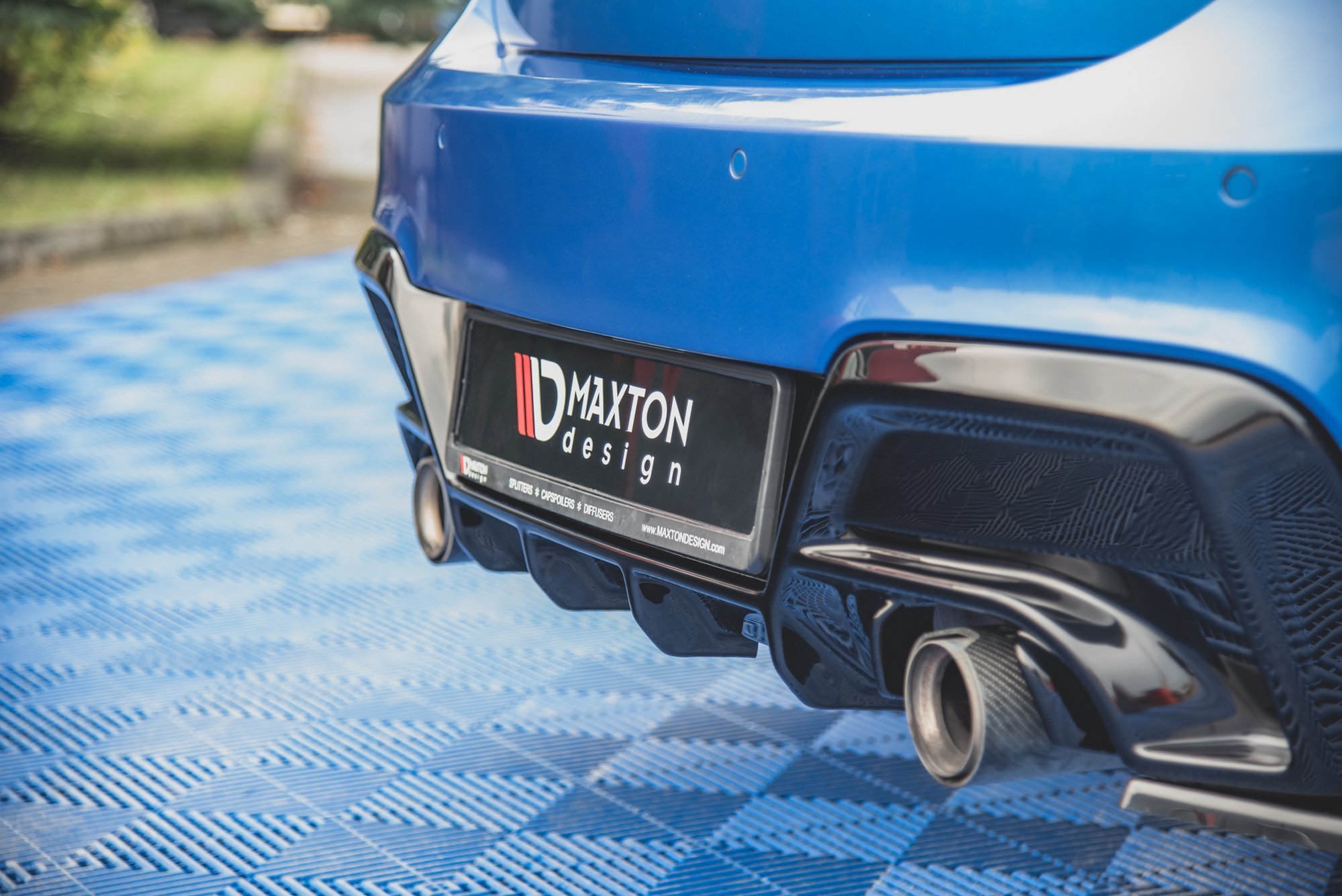 Bakre Flaps V.2 (Med splitter V.1) BMW M135i F20 - Bilde 4