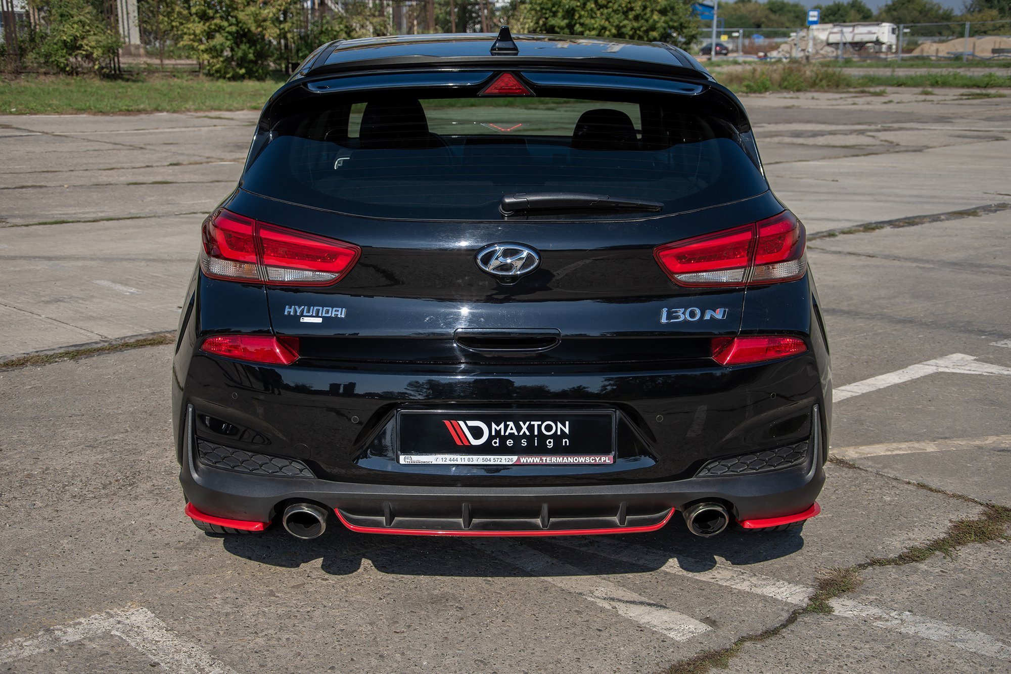 Bakre Flaps V.2 Hyundai I30 N Mk3 Hatchback - Bilde 3