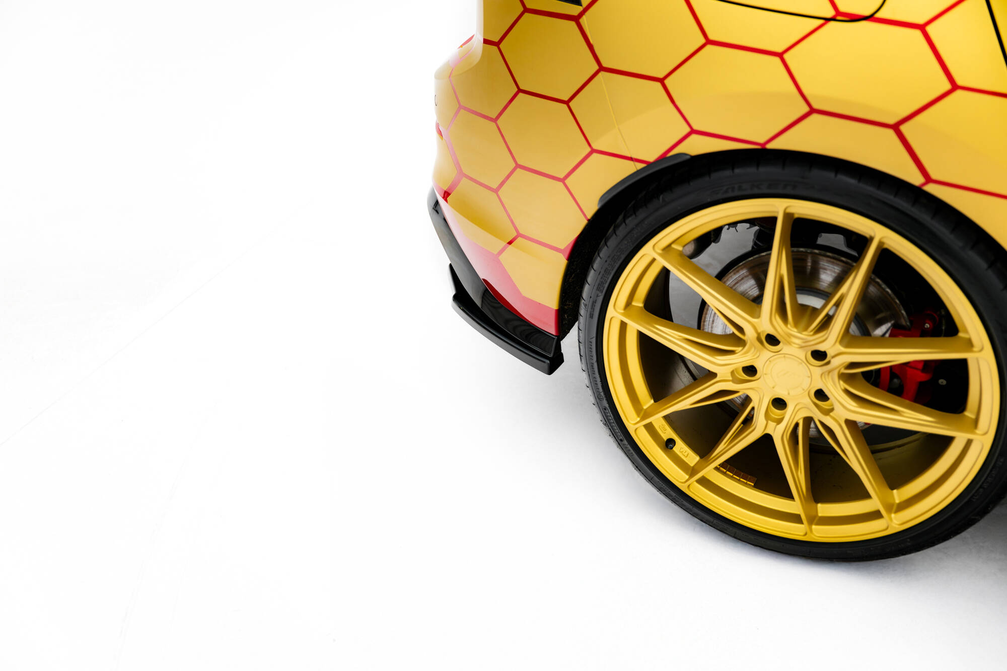Bakre Flaps V.2 Volkswagen Golf GTI Clubsport Mk8 Facelift - Bilde 2