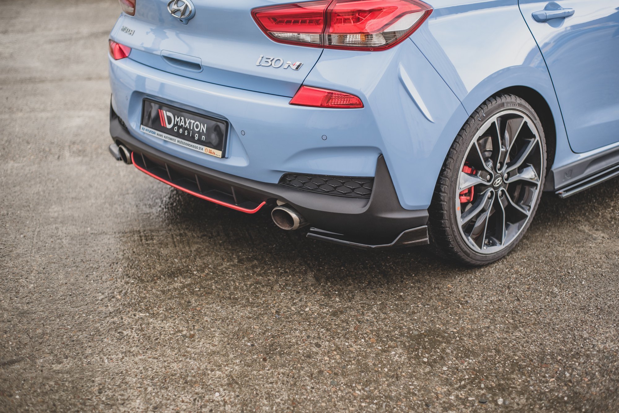 Bakre Flaps V.3 Hyundai I30 N Mk3 Hatchback - Bilde 4
