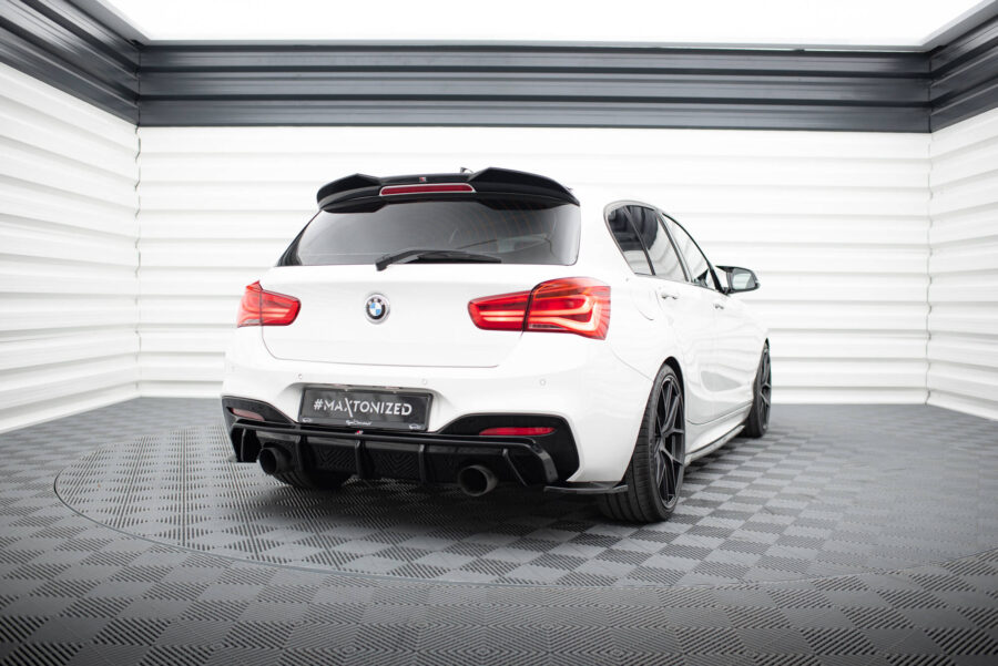 Bakre Flaps V.5 (Med splitter V.3) BMW 1 M-Pack / M140i F20 Facelift – bilde 2 av 5