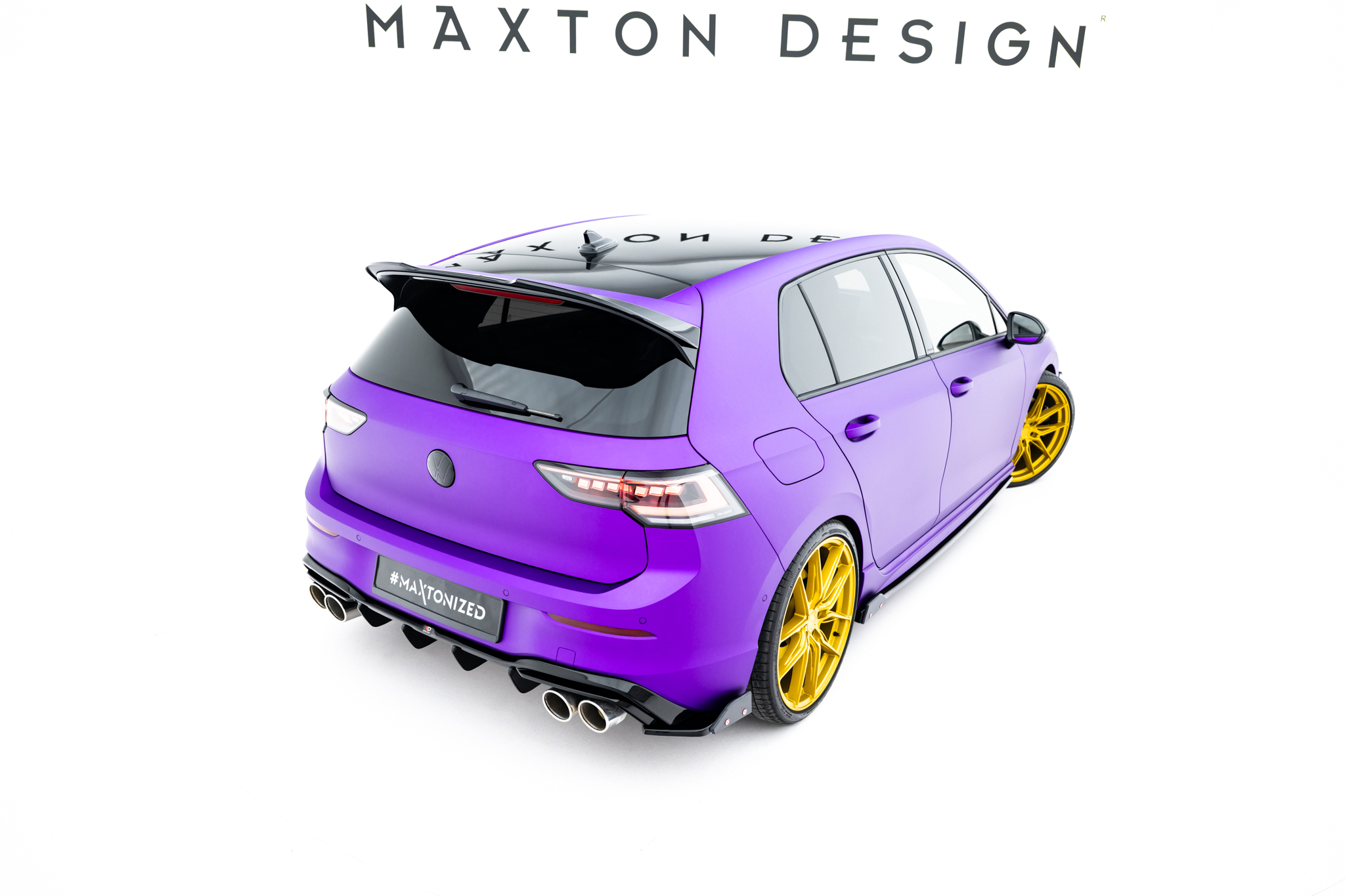 Bakre Flaps V.6 Med Flaps Volkswagen Golf R Mk8 Facelift - Bilde 3